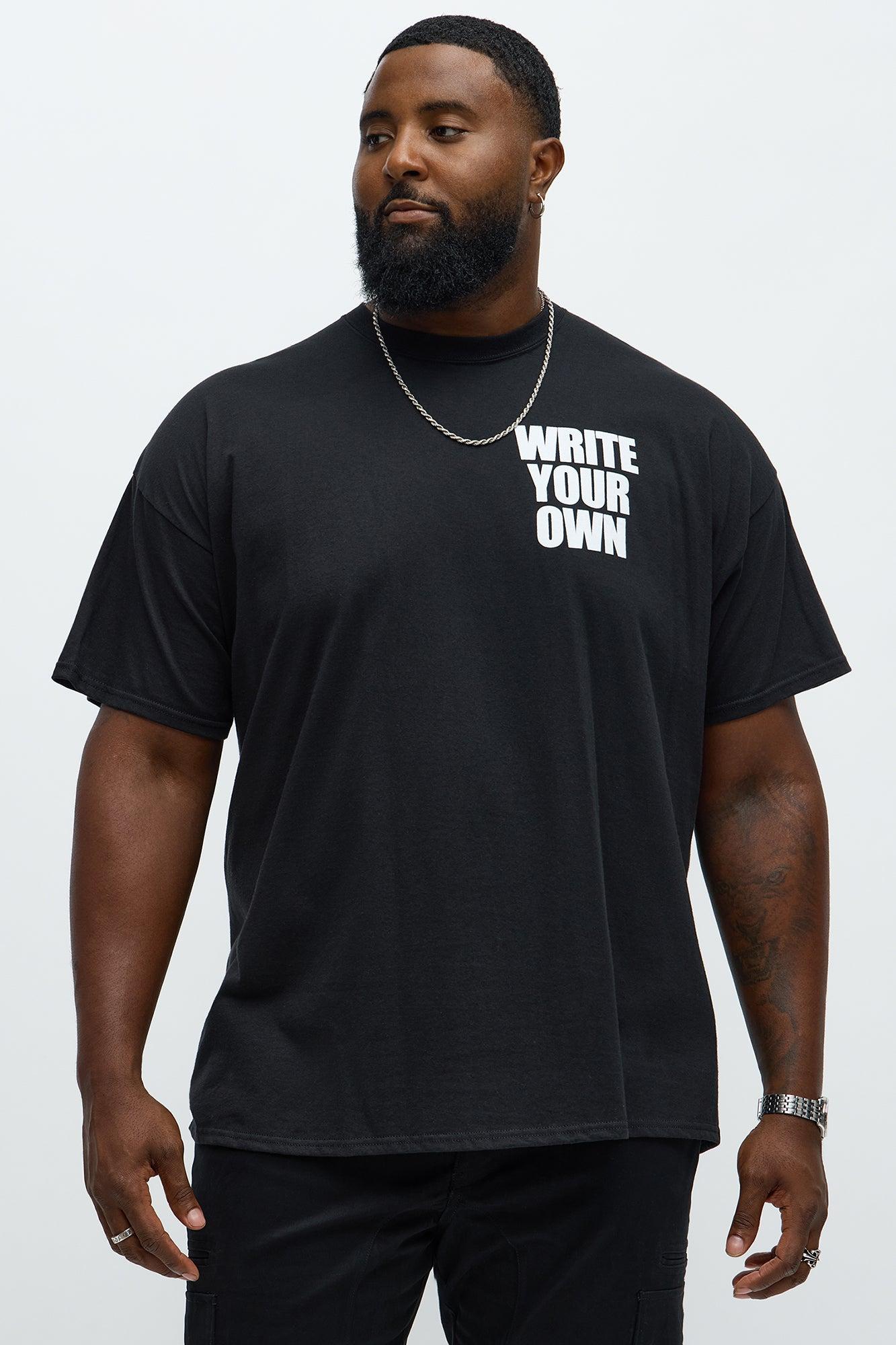 F*ck You And Your Rules Short Sleeve Tee - Black Male Product Image