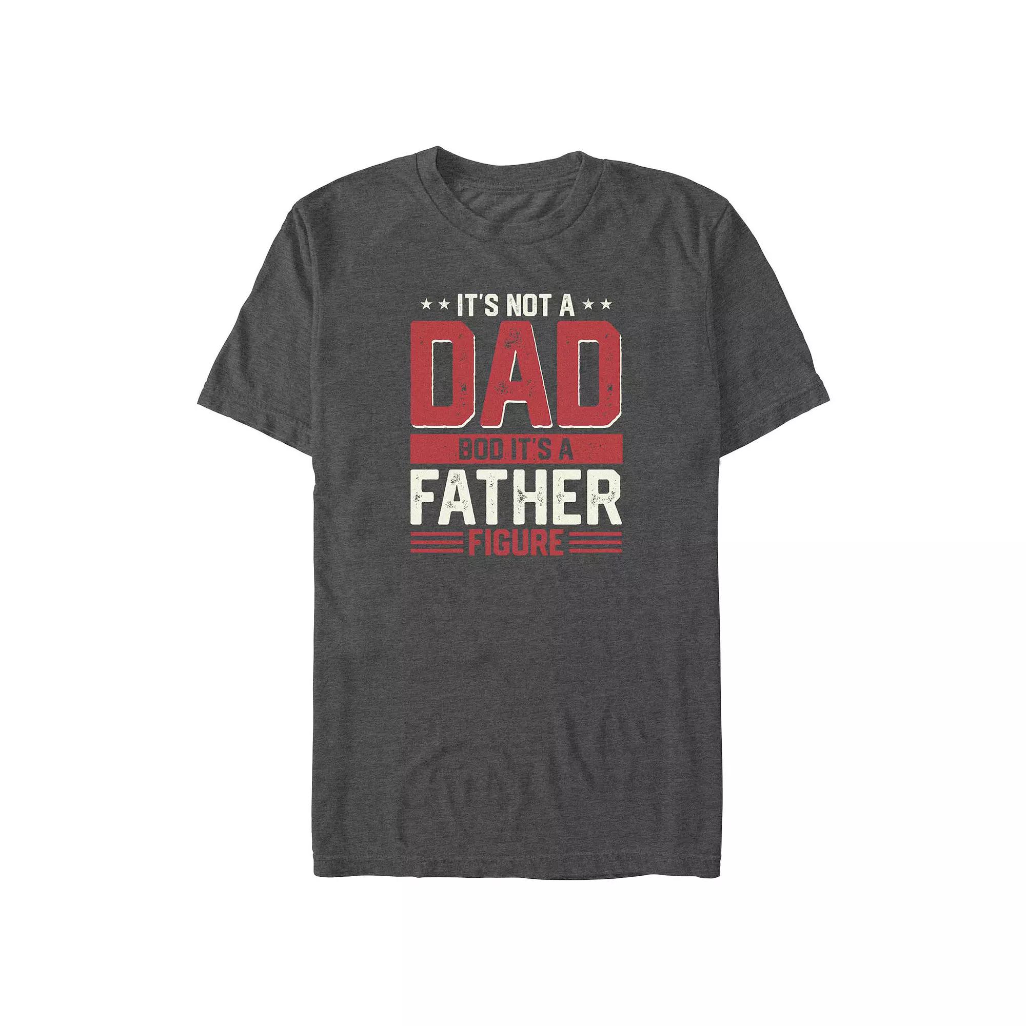 Big & Tall It's Not A Dad Bod It's A Father Figure Graphic Tee, Men's,  Product Image