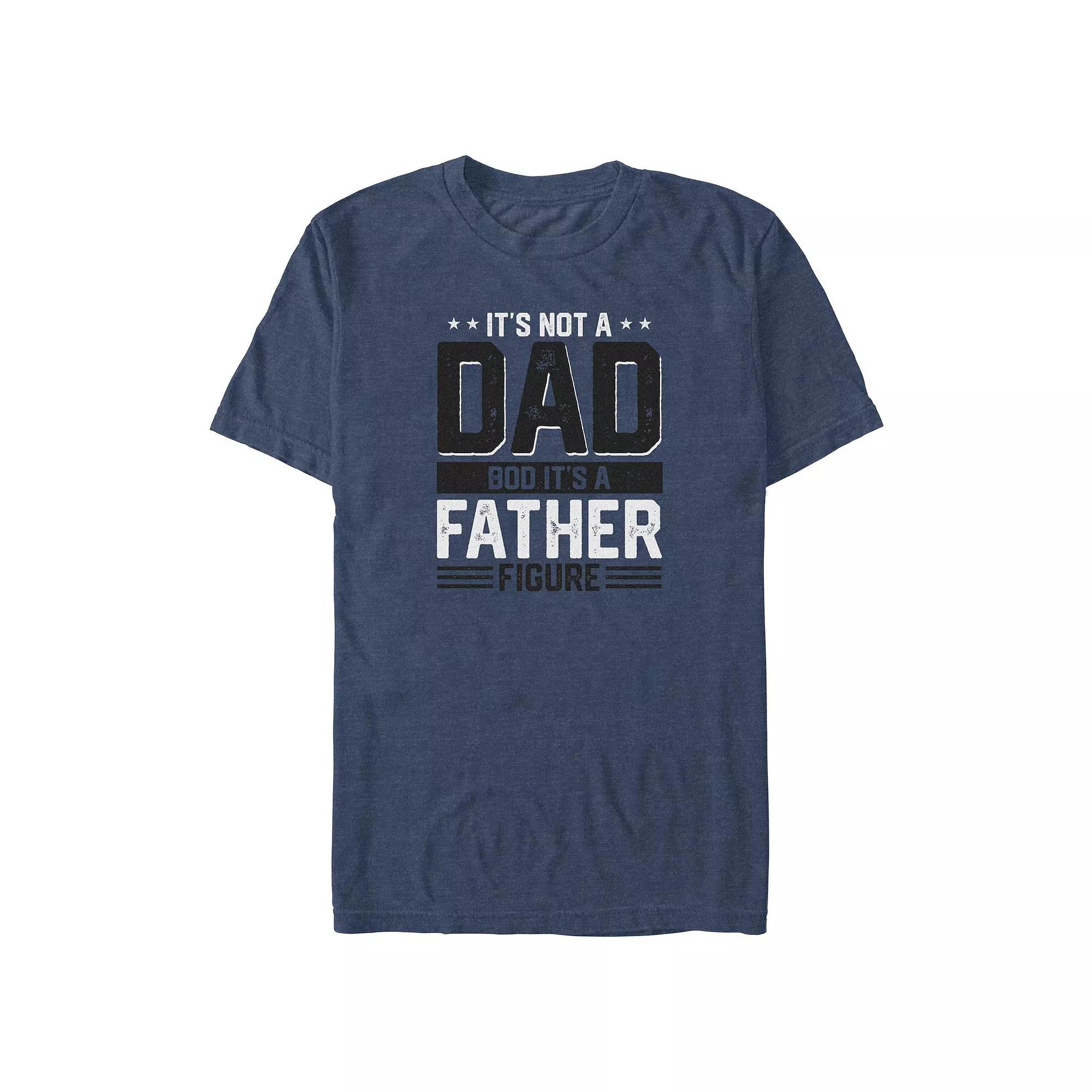 Big & Tall It's Not A Dad Bod It's A Father Figure Graphic Tee, Men's,  Product Image