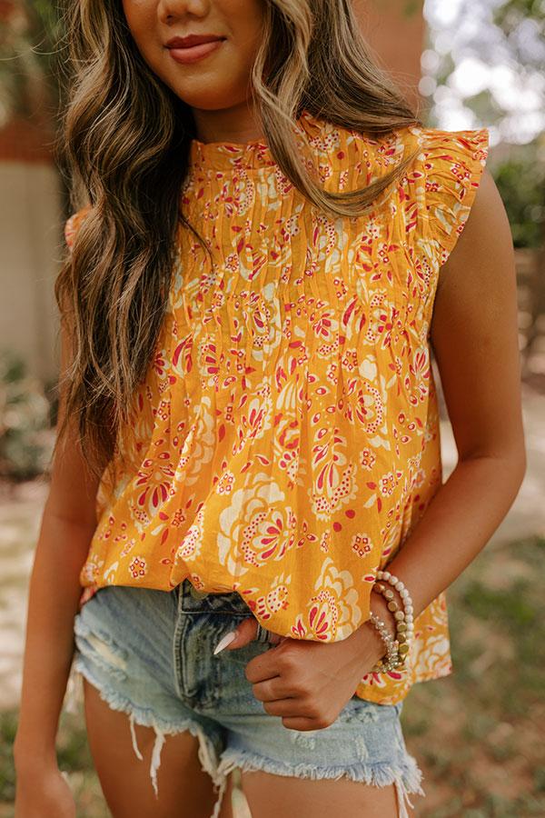 Sunny Spell Shift Top Product Image