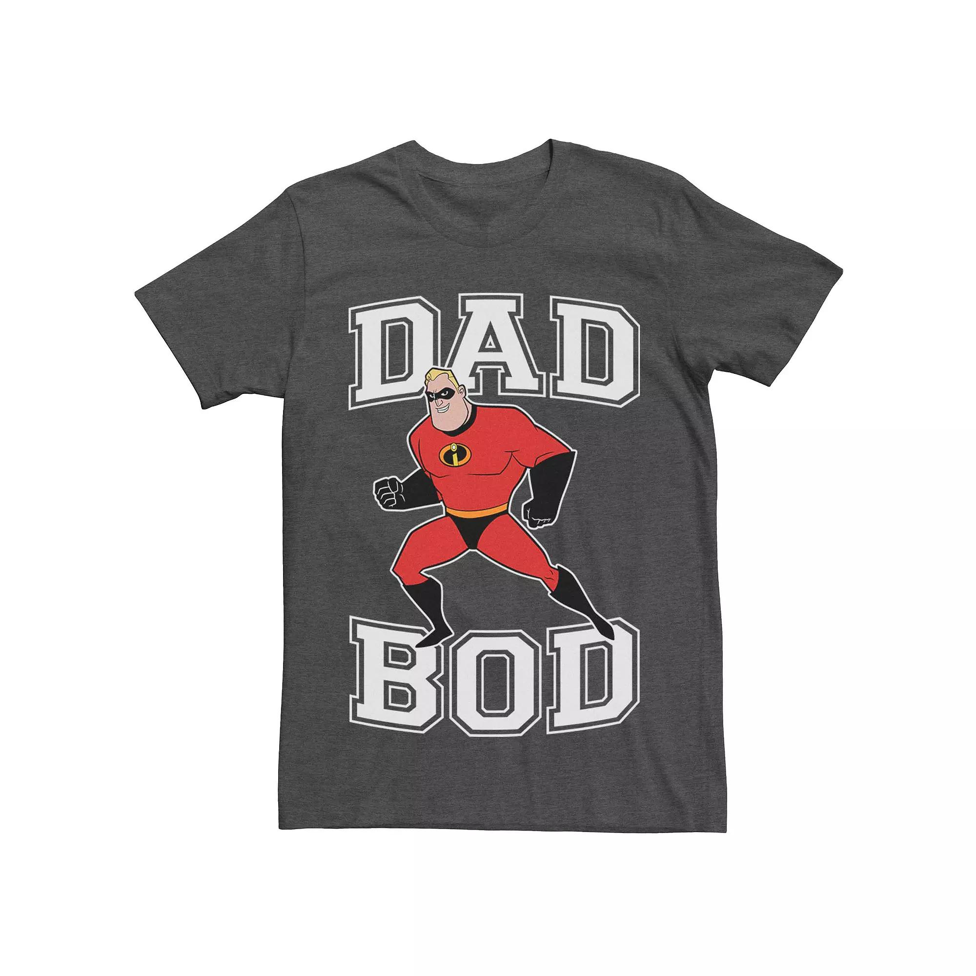 Disney / Pixar's Incredibles Men's Dad Bod Graphic Tee,  Product Image