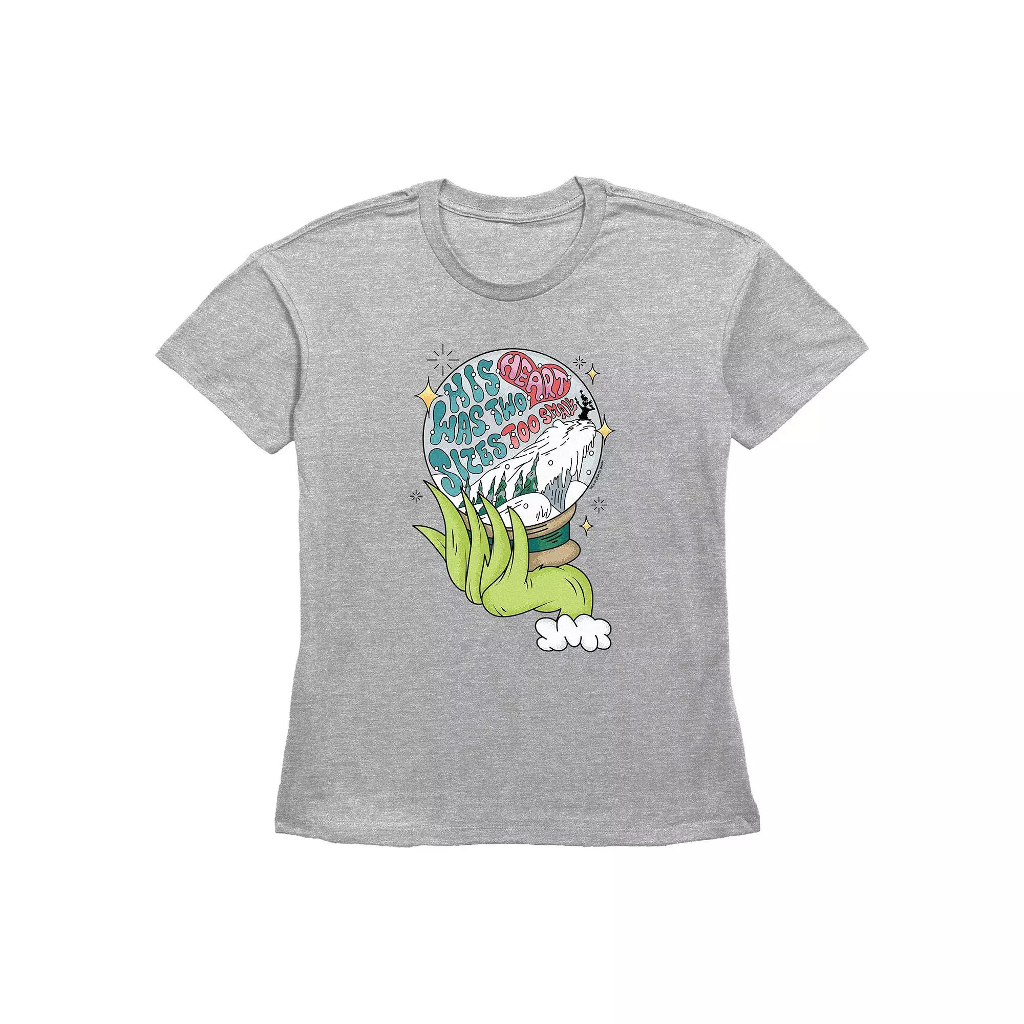 Women's Dr. Seuss Grinch His Heart Was Two  Product Image
