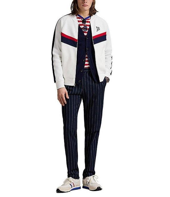Polo Ralph Lauren Double-Knit Raglan Sleeve Track Jacket Product Image