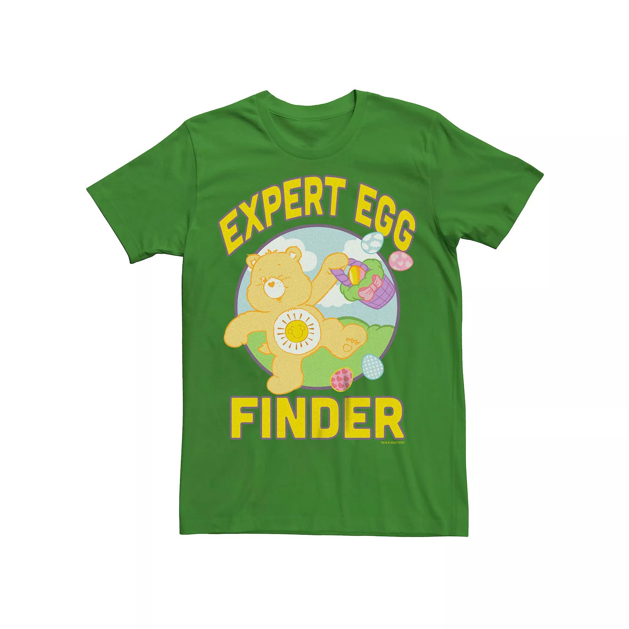 Men's Care Bears Expert Egg Finder Graphic Tee,  Product Image