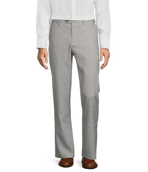 Tommy Bahama Latigo Beach Flat-Front Linen Blend Pants Product Image