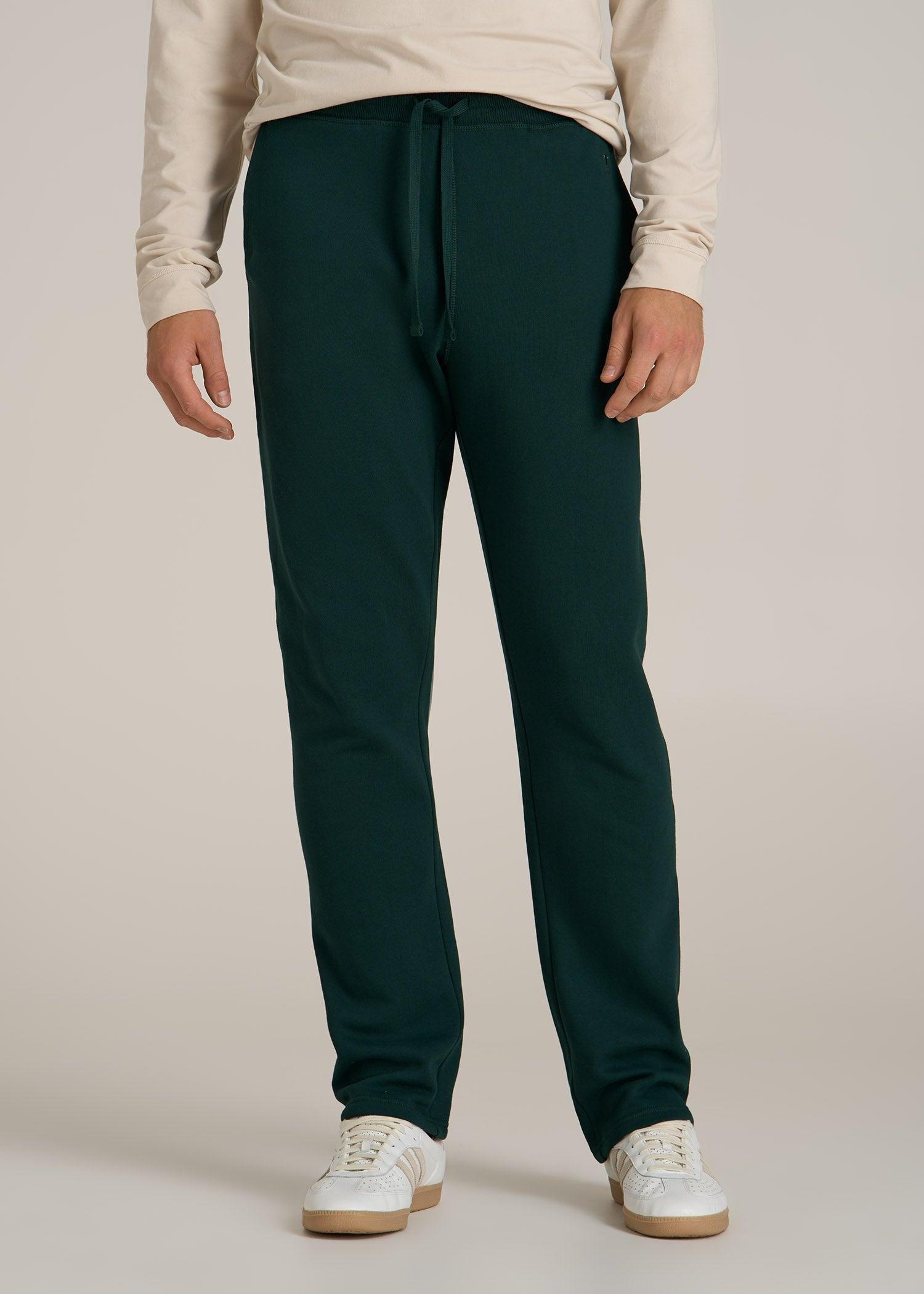 Wearever 2.0 Fleece Straight Leg Sweatpants for Tall Men in Rain Forest Product Image