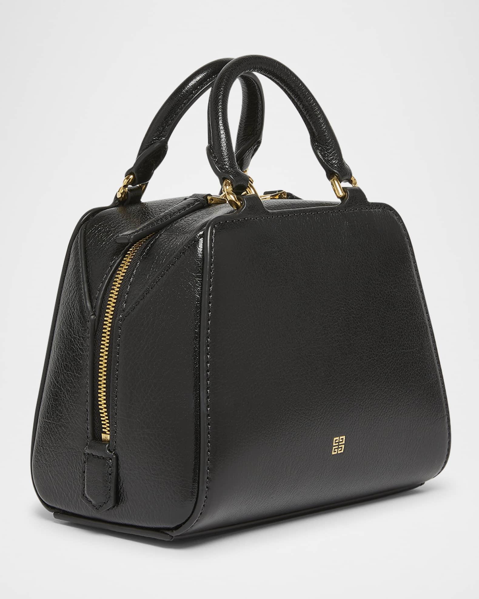 Antigona Nano Cube Top-Handle Bag in Tumbled Leather with 4G Liquid Charm Product Image