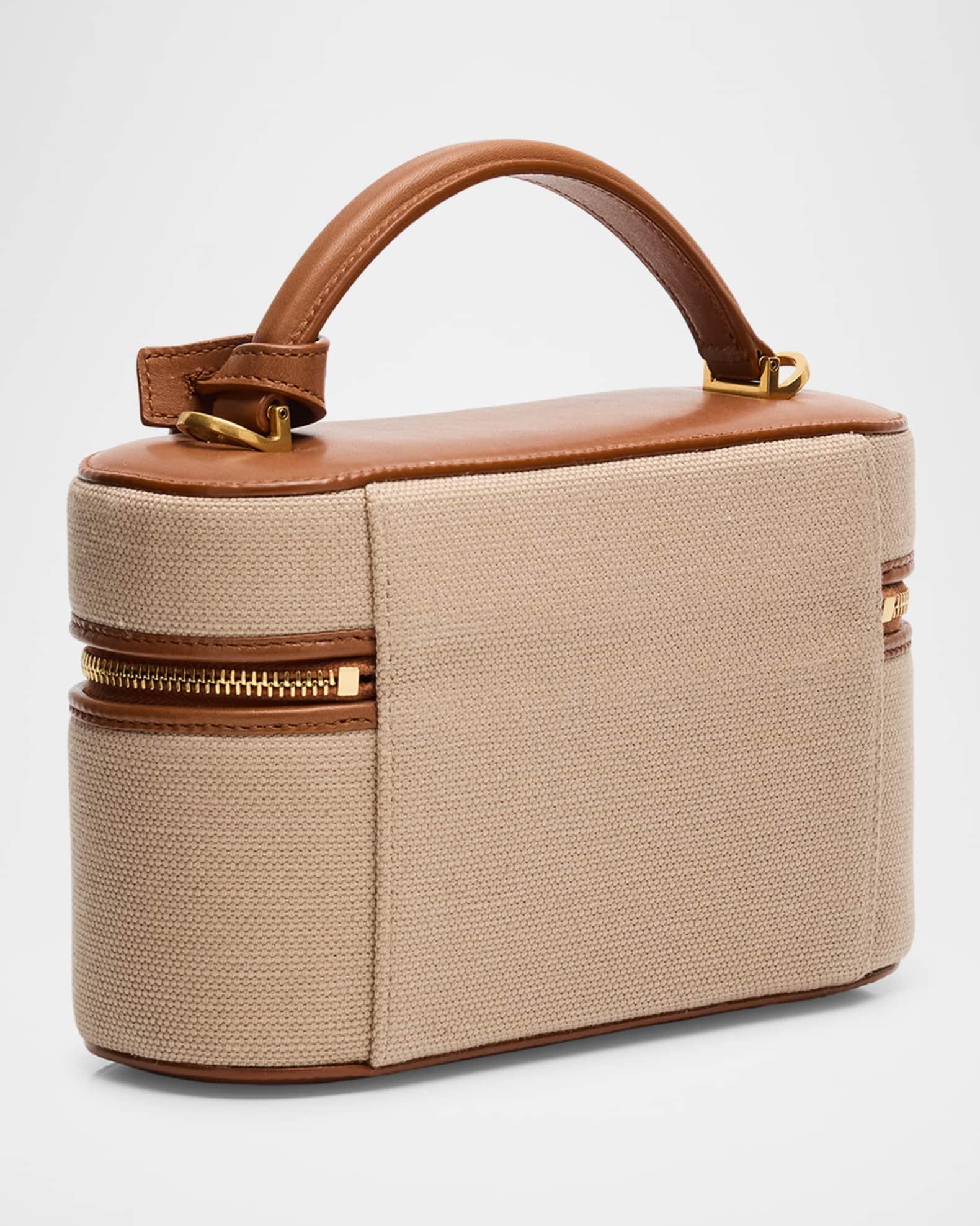 Vanity Crossbody Bag in Canvas and Leather  Product Image