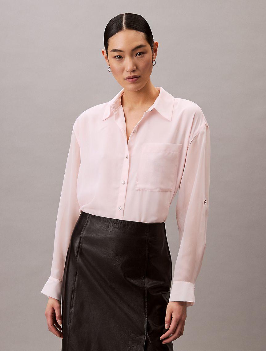 Utility Roll Sleeve Tunic Product Image