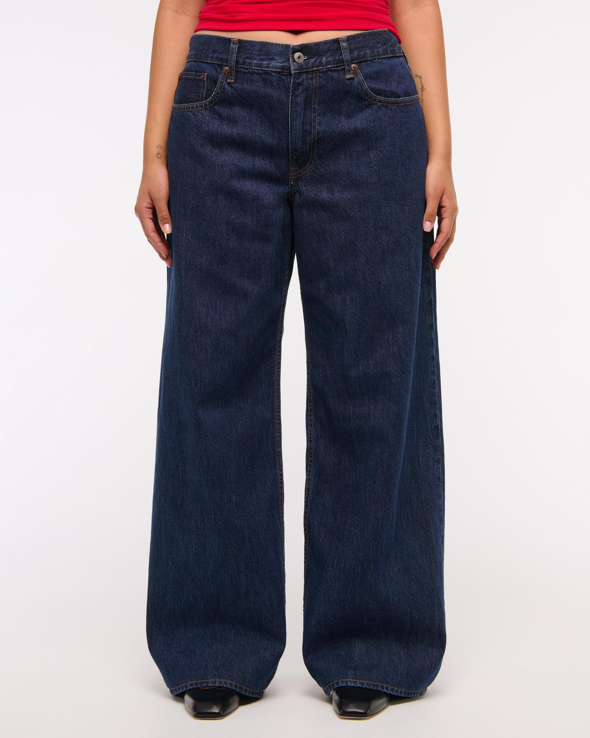 Low Rise Ultra Loose Jean Product Image