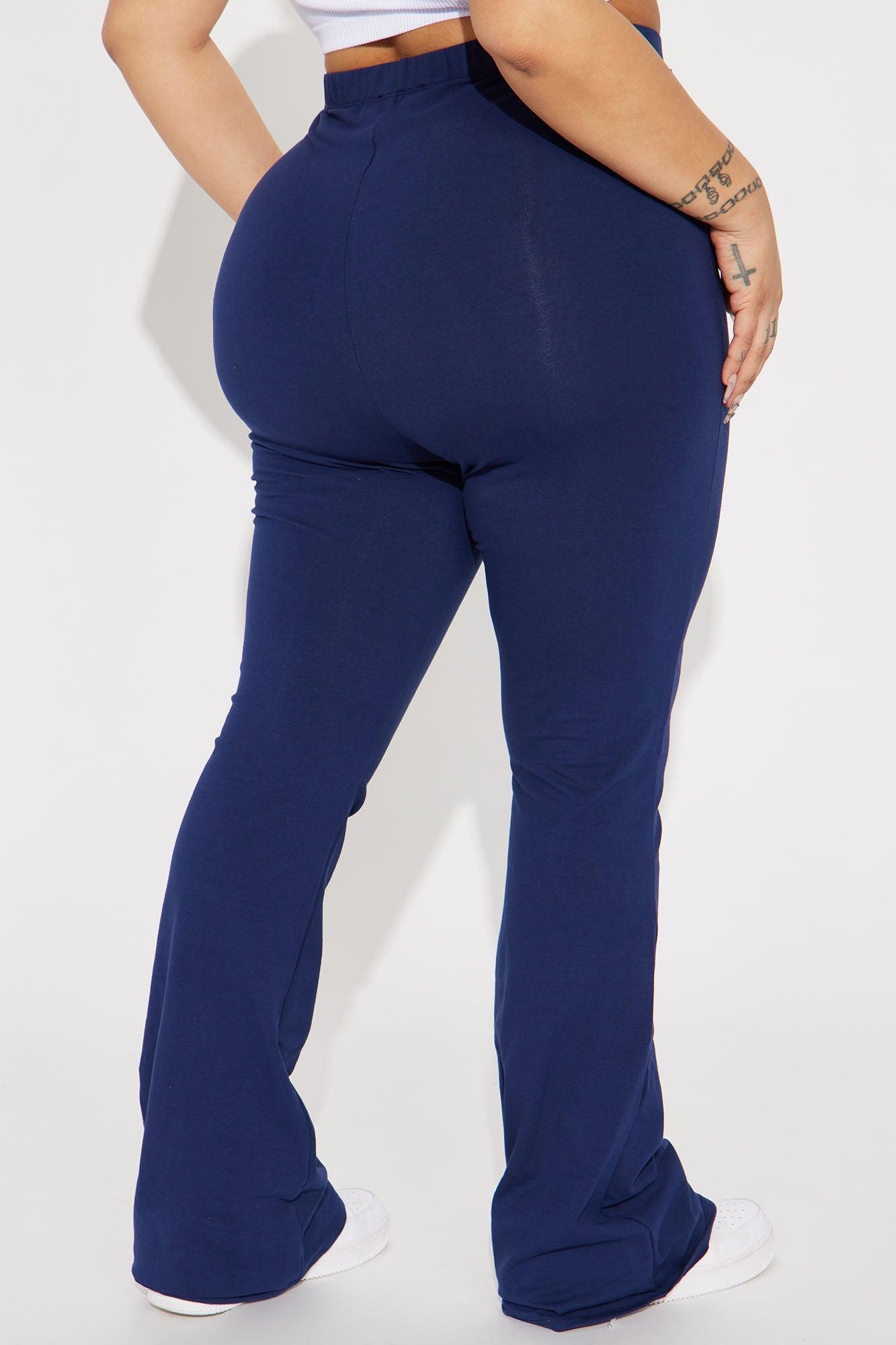 Adriana Flare Pant - Navy Product Image