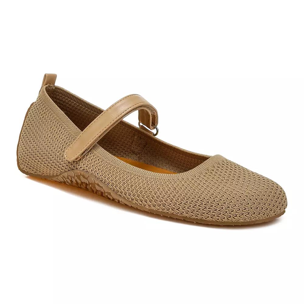 Rag & Co Nordeux Women's Ballerina Flats, Size: 10, Beige Product Image