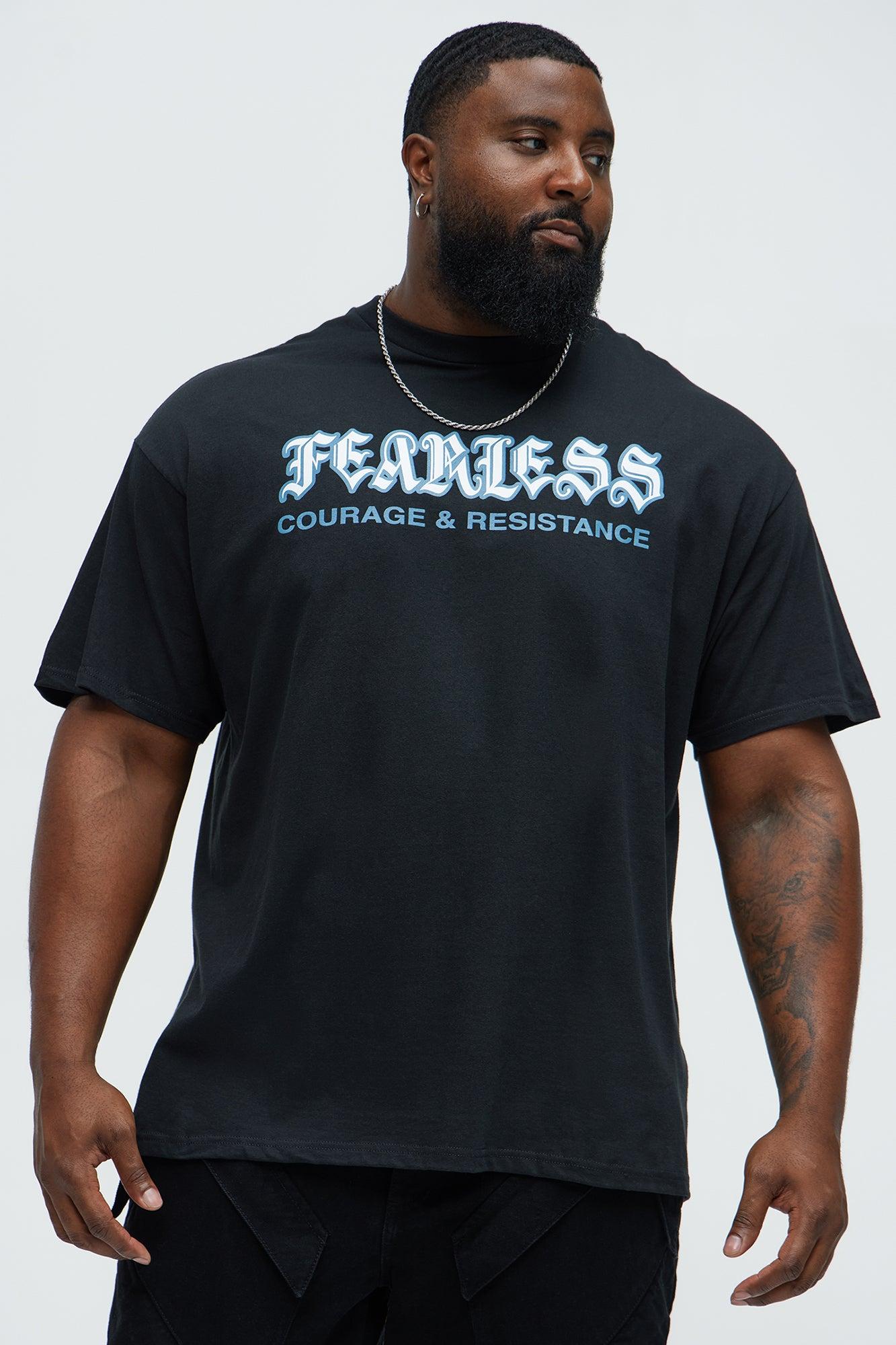 Courage And Resistance Short Sleeve Tee - Black Product Image