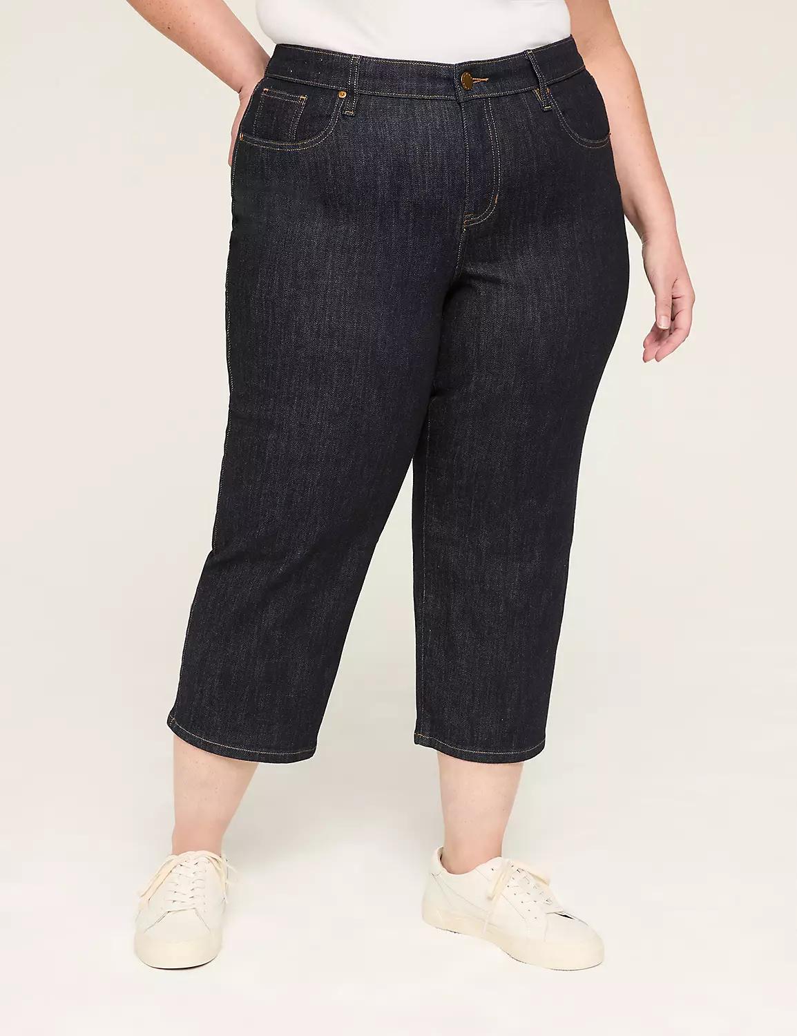 Signature Fit Straight Leg Crop Jean Product Image