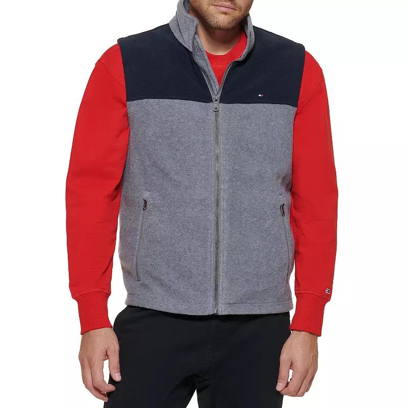 Men's Tommy Hilfiger Fleece Vest,  Product Image