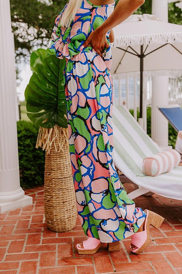 Set For Vacay High Waist Pants in Kelly Green Product Image