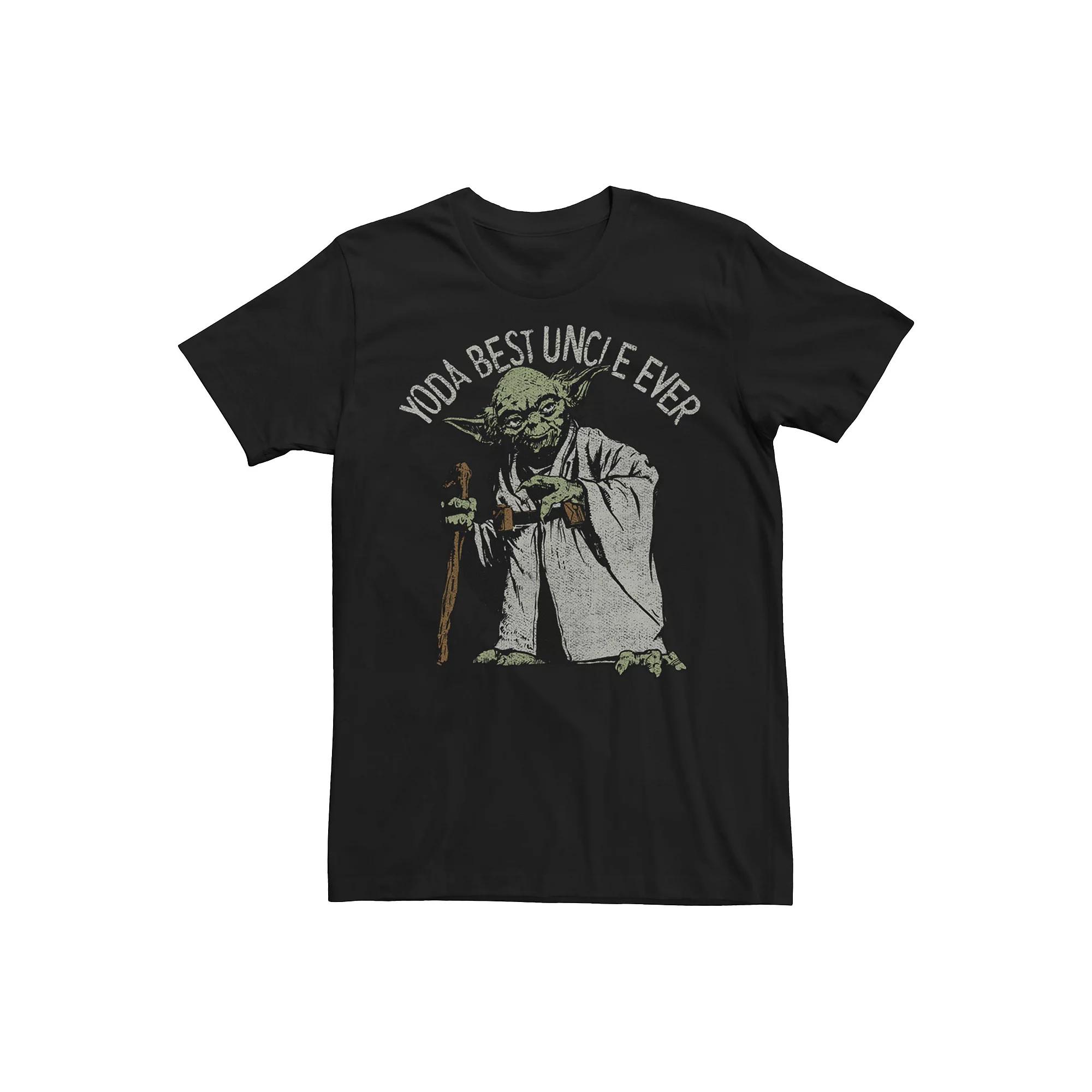 Men's Star Wars Yoda Best Grandpa Ever Graphic Tee,  Product Image