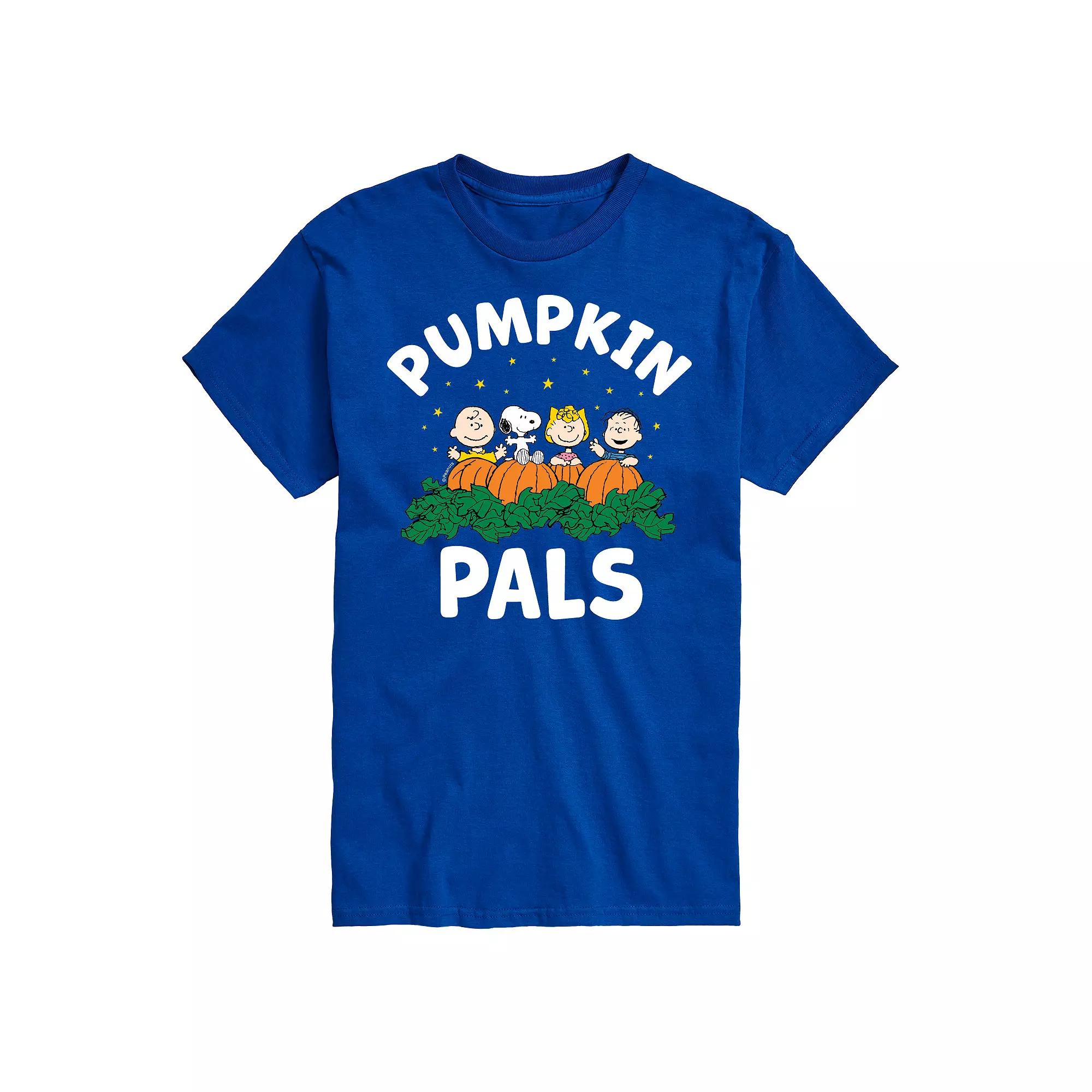 Big & Tall Peanuts Pumpkin Pals Tee, Men's,  Product Image