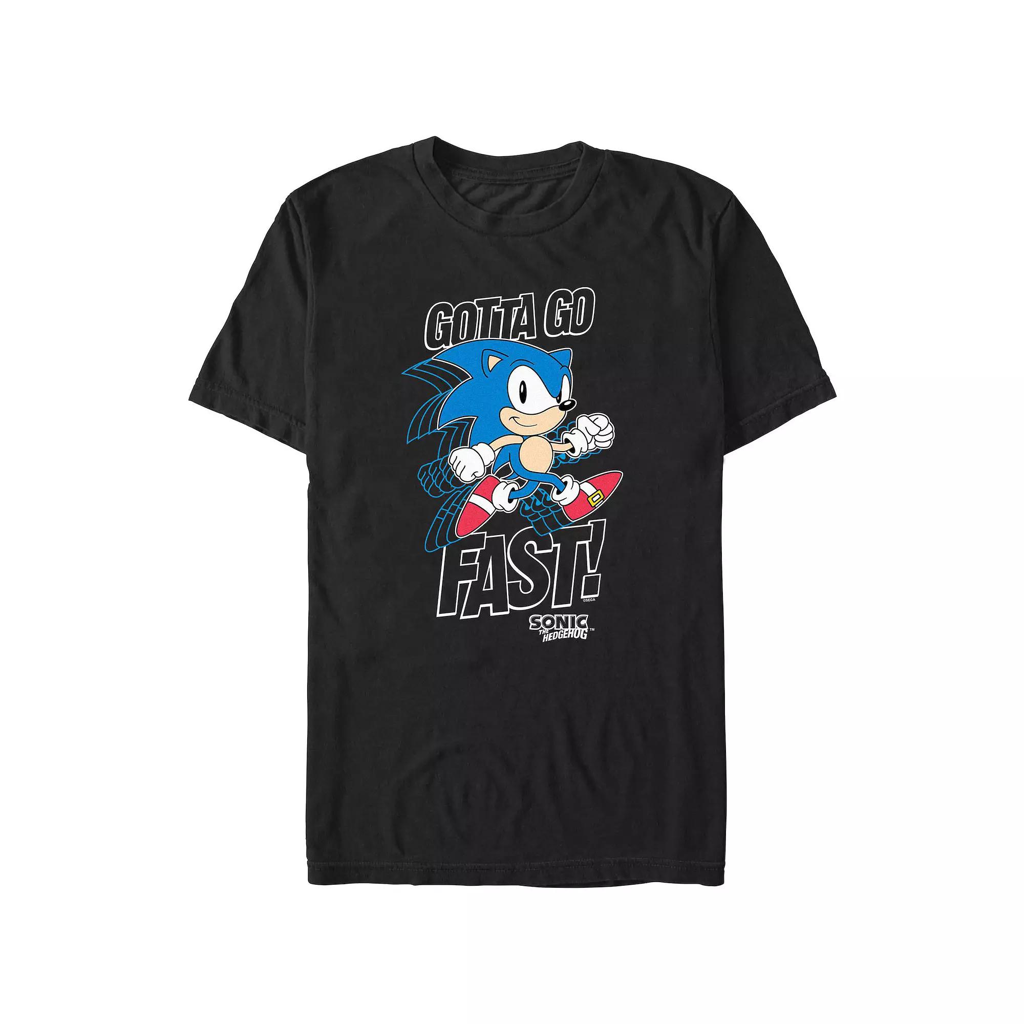 Men's Sonic The Hedgehog Strike A Pose Graphic Tee,  Product Image