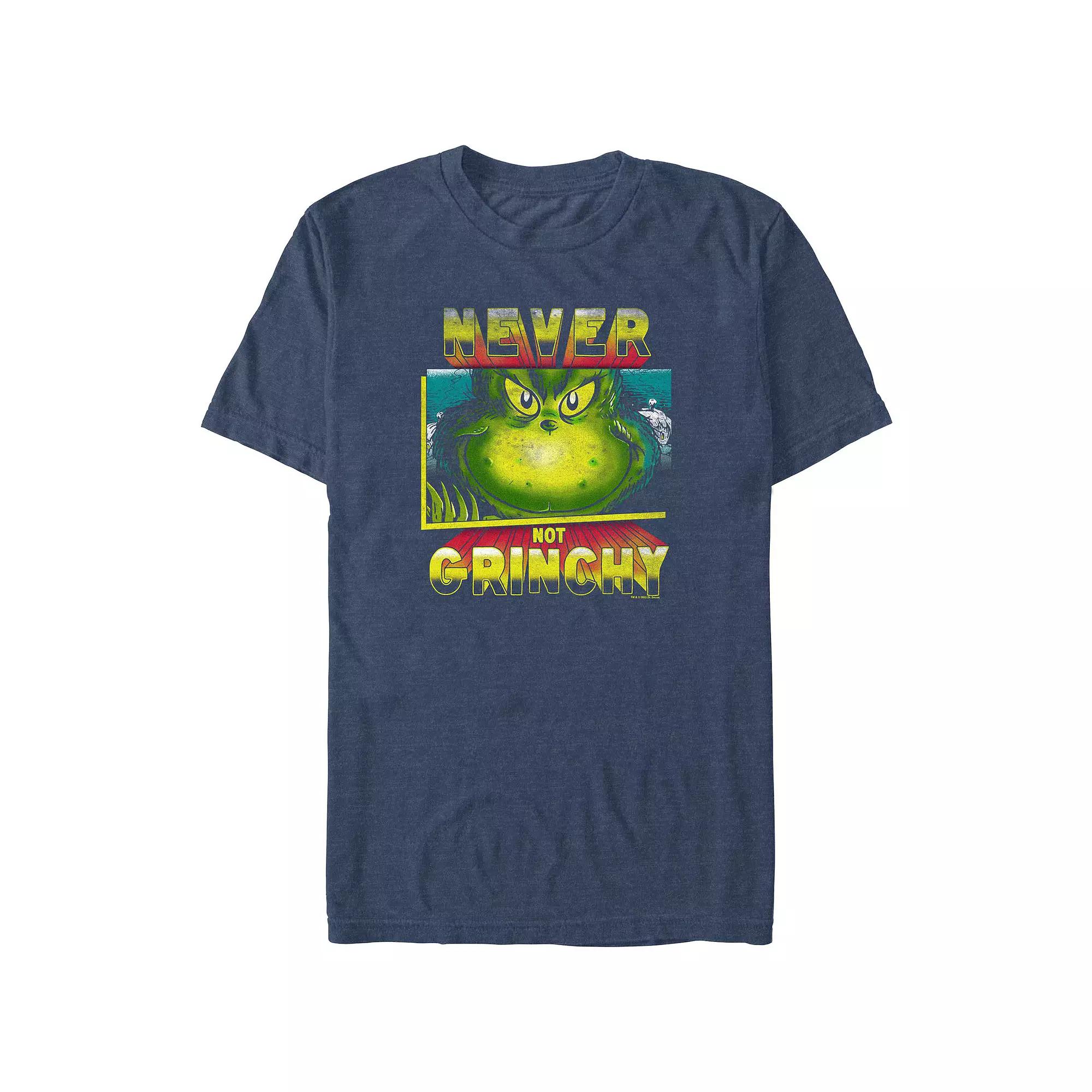 Big & Tall Dr. Seuss Never Not Grinchy Graphic Tee, Men's,  Product Image