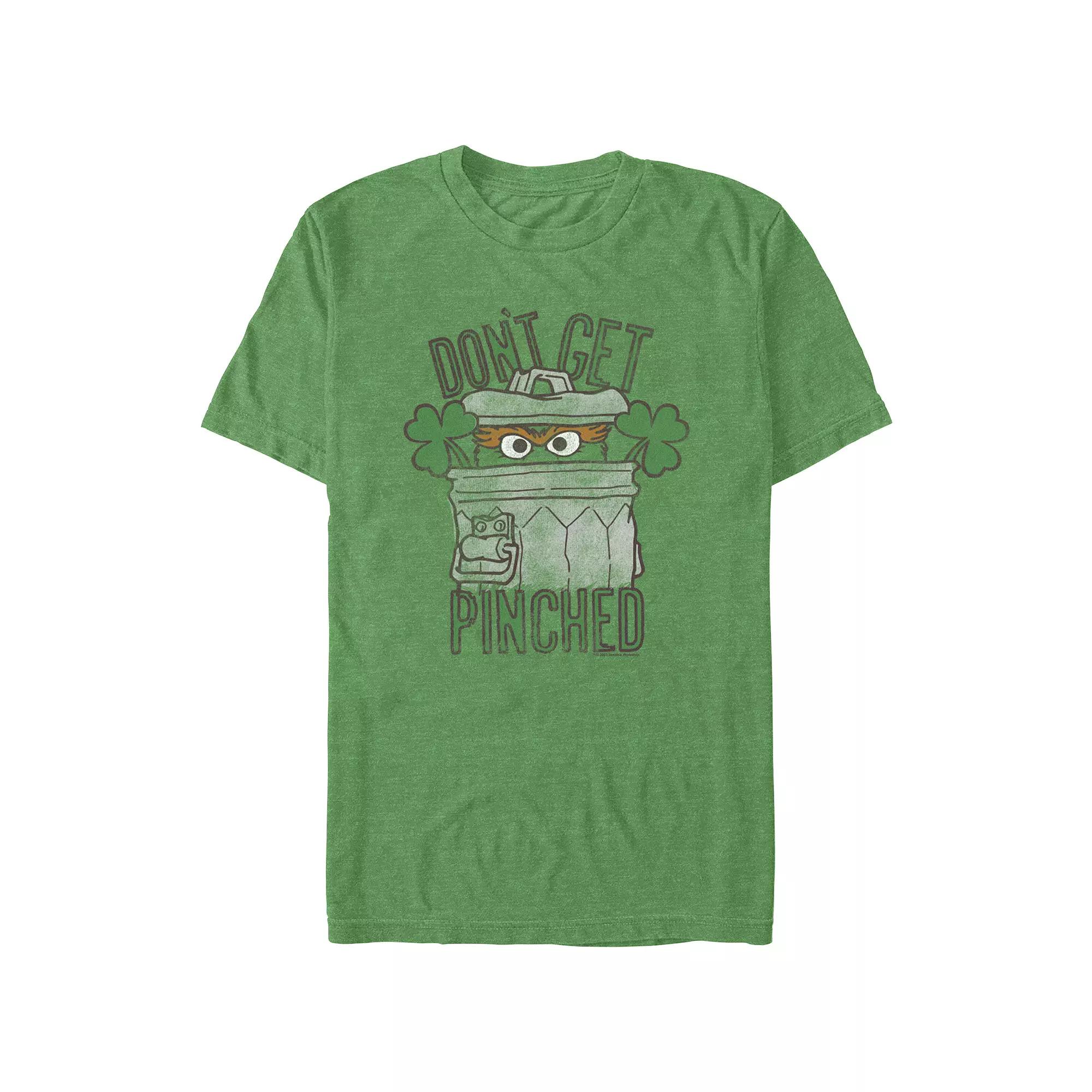 Men's Sesame Street Oscar Don't Get Pinched Graphic Tee,  Product Image