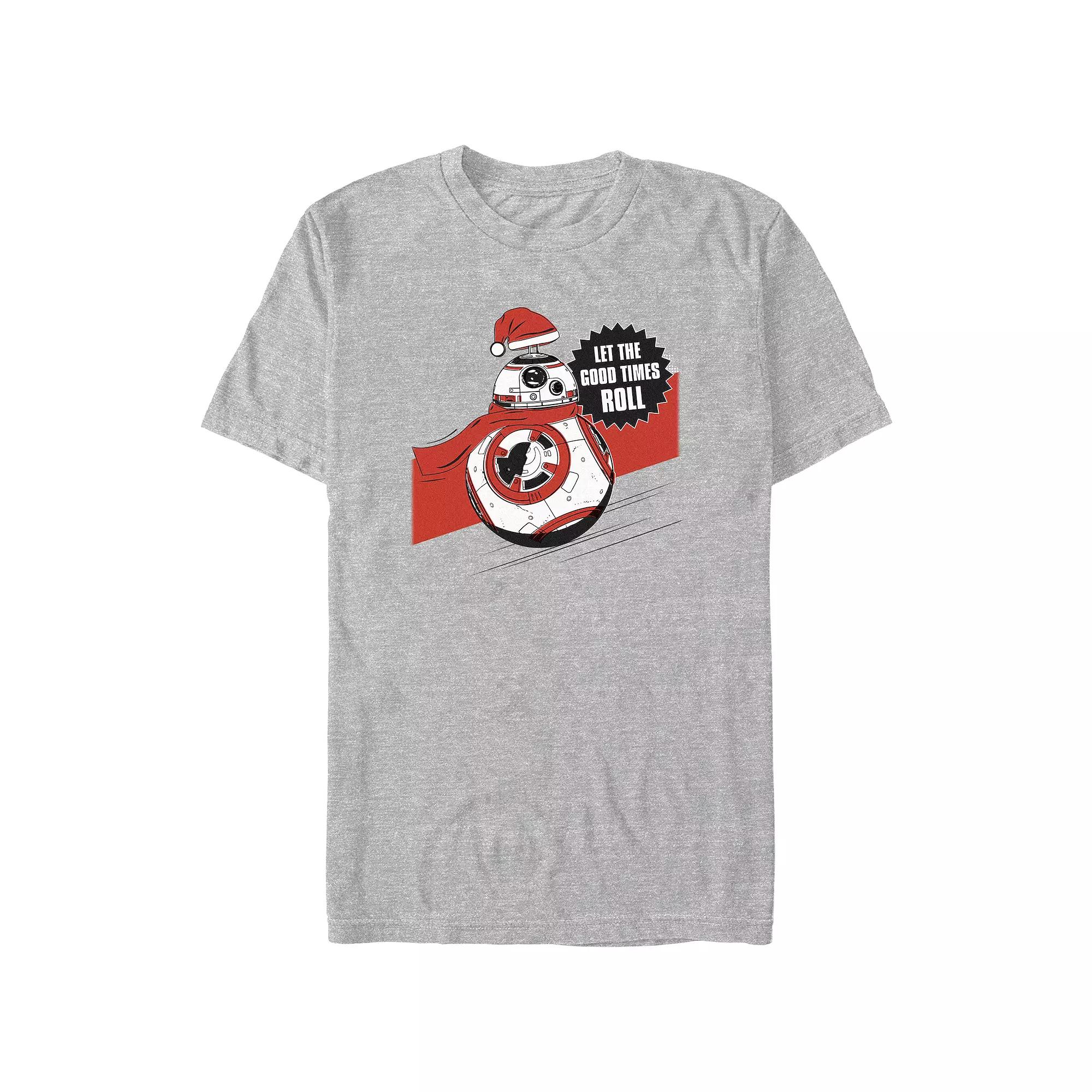 Big & Tall Star Wars BB-8 Let The Good Times Roll Graphic Tee, Men's,  Product Image