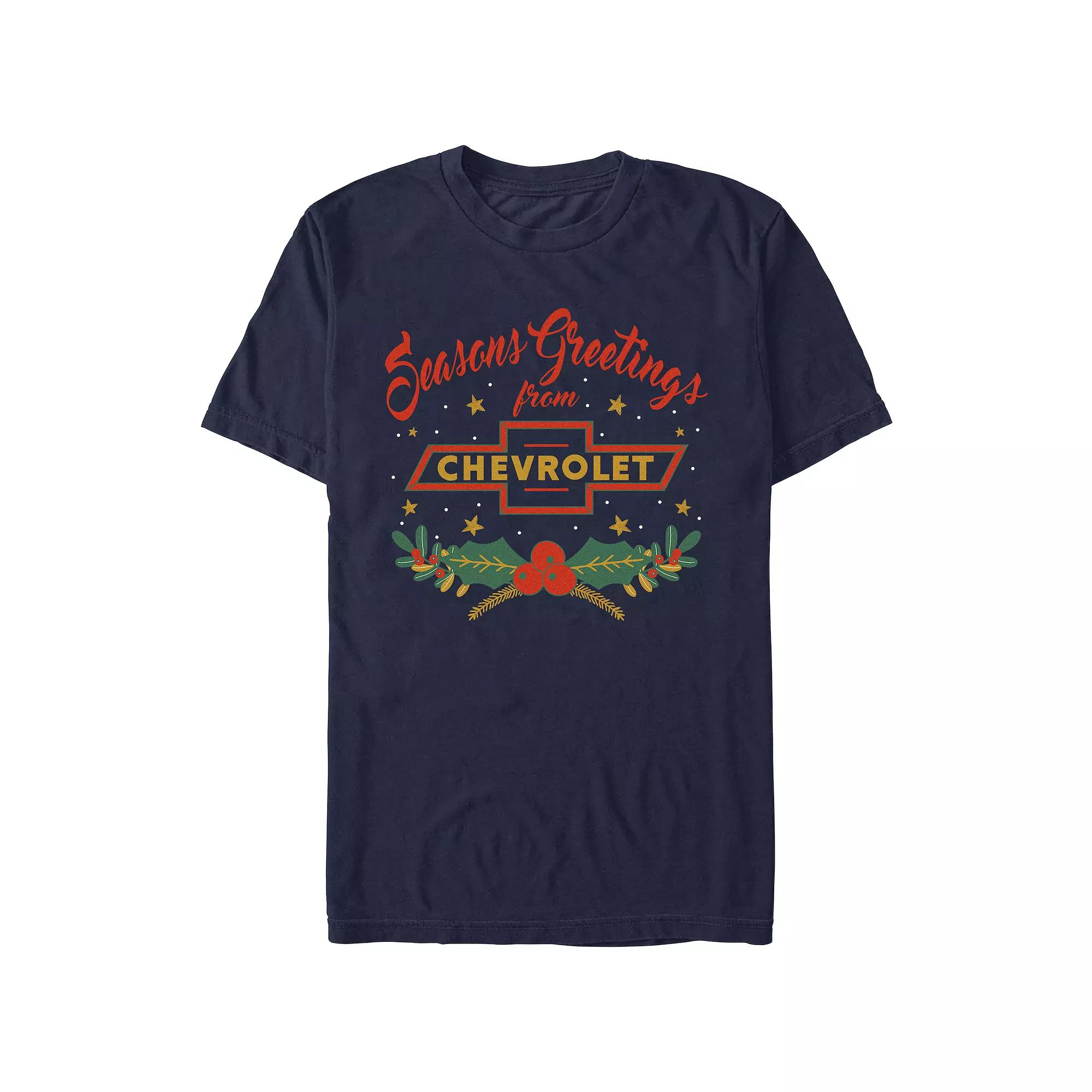 Men's Chevrolet Seasons Greetings Graphic Tee,  Product Image