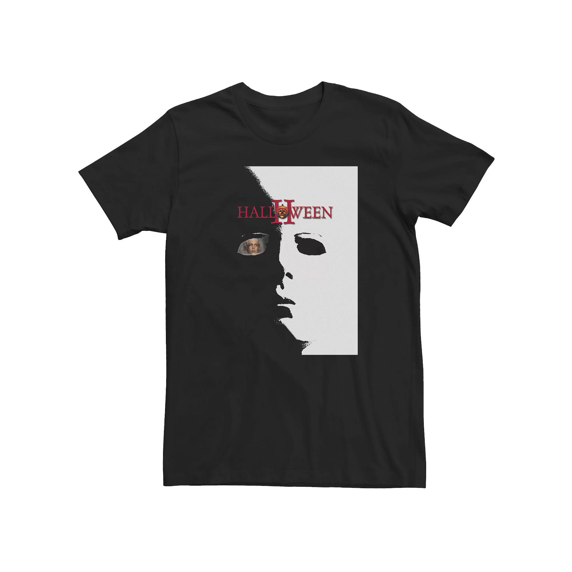 Men's Halloween 2 Split Michael Myers Split Movie Poster Tee,  Product Image