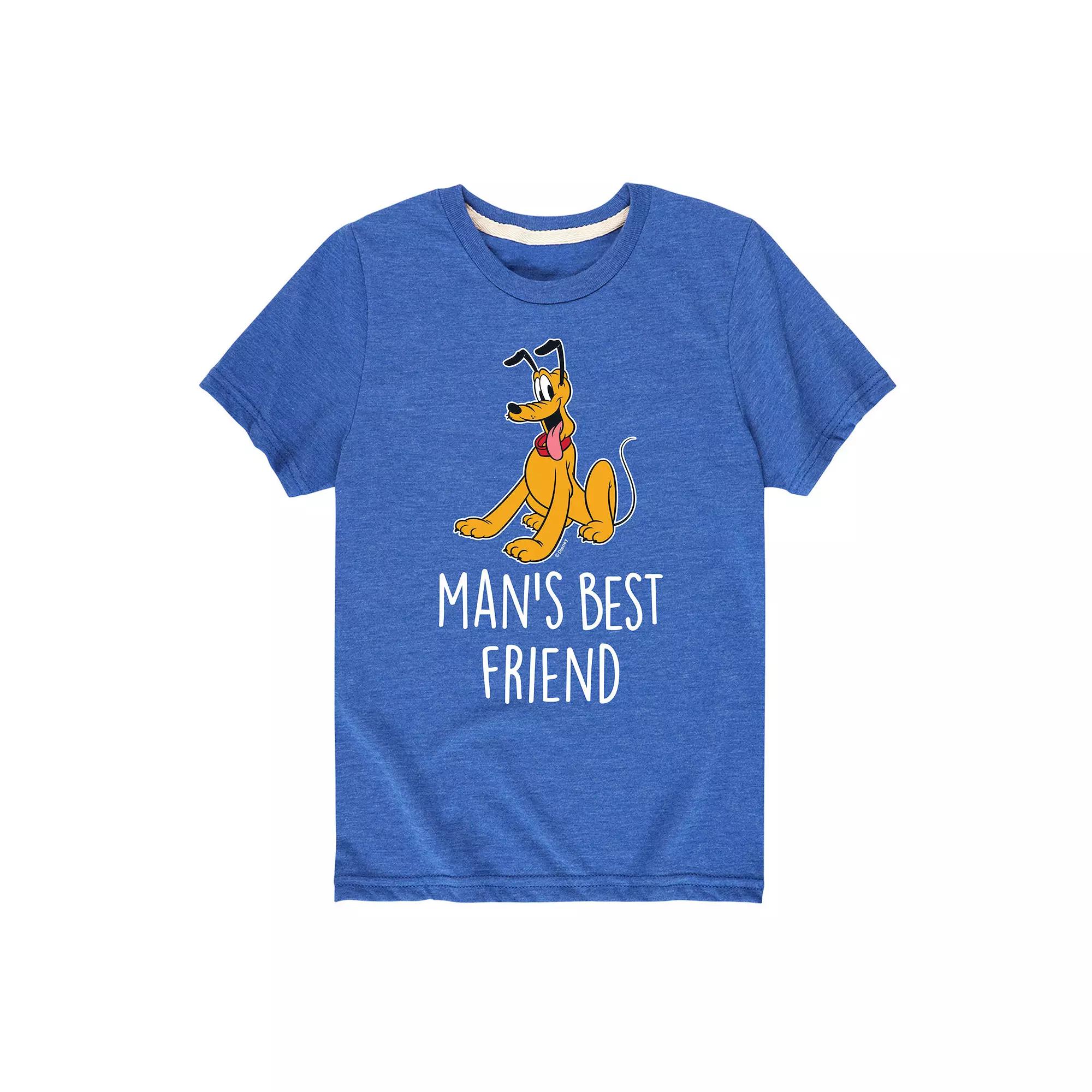 Disney's Mickey Mouse & Friends Pluto Boys 8-20 Man's Best Friend Graphic Tee, Boy's,  Product Image