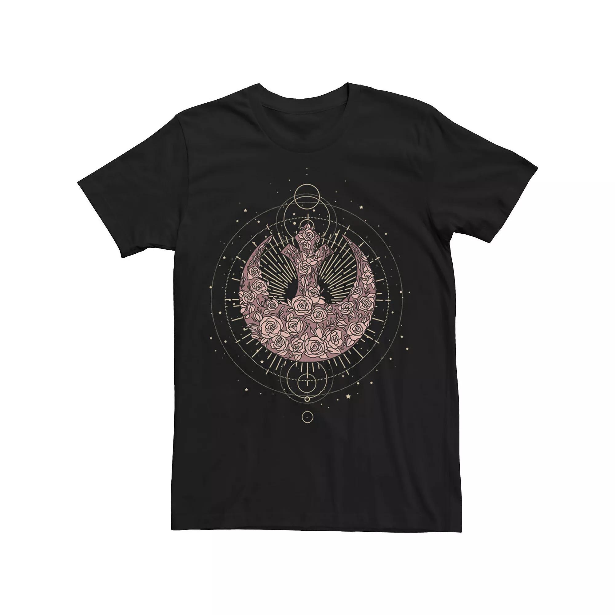 Men's Star Wars Celestial Rose Rebel Tee,  Product Image