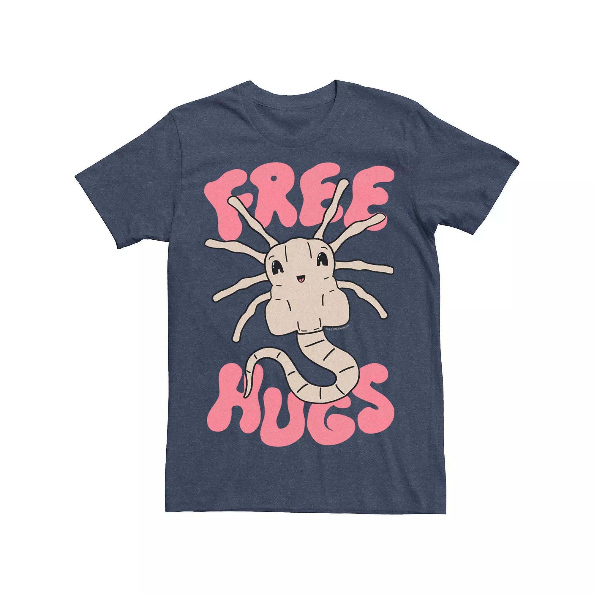 Men's Alien Xenomorph Free Hugs Tee,  Product Image