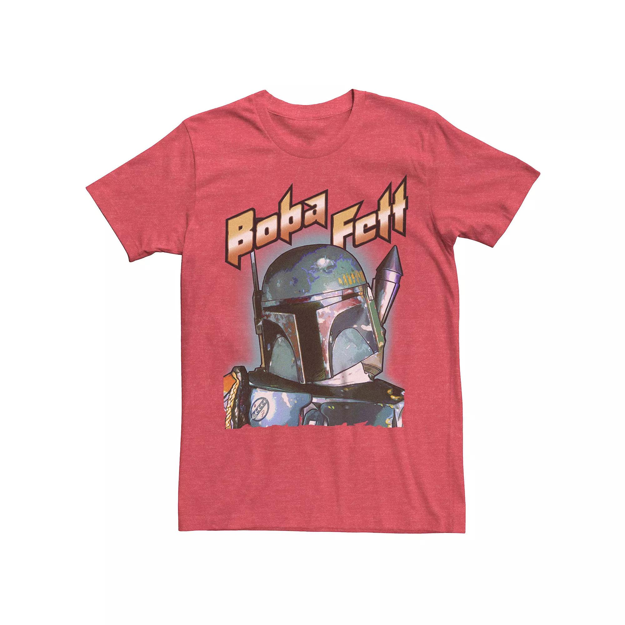 Men's Star Wars Boba Fett Paint Graphic Tee,  Product Image