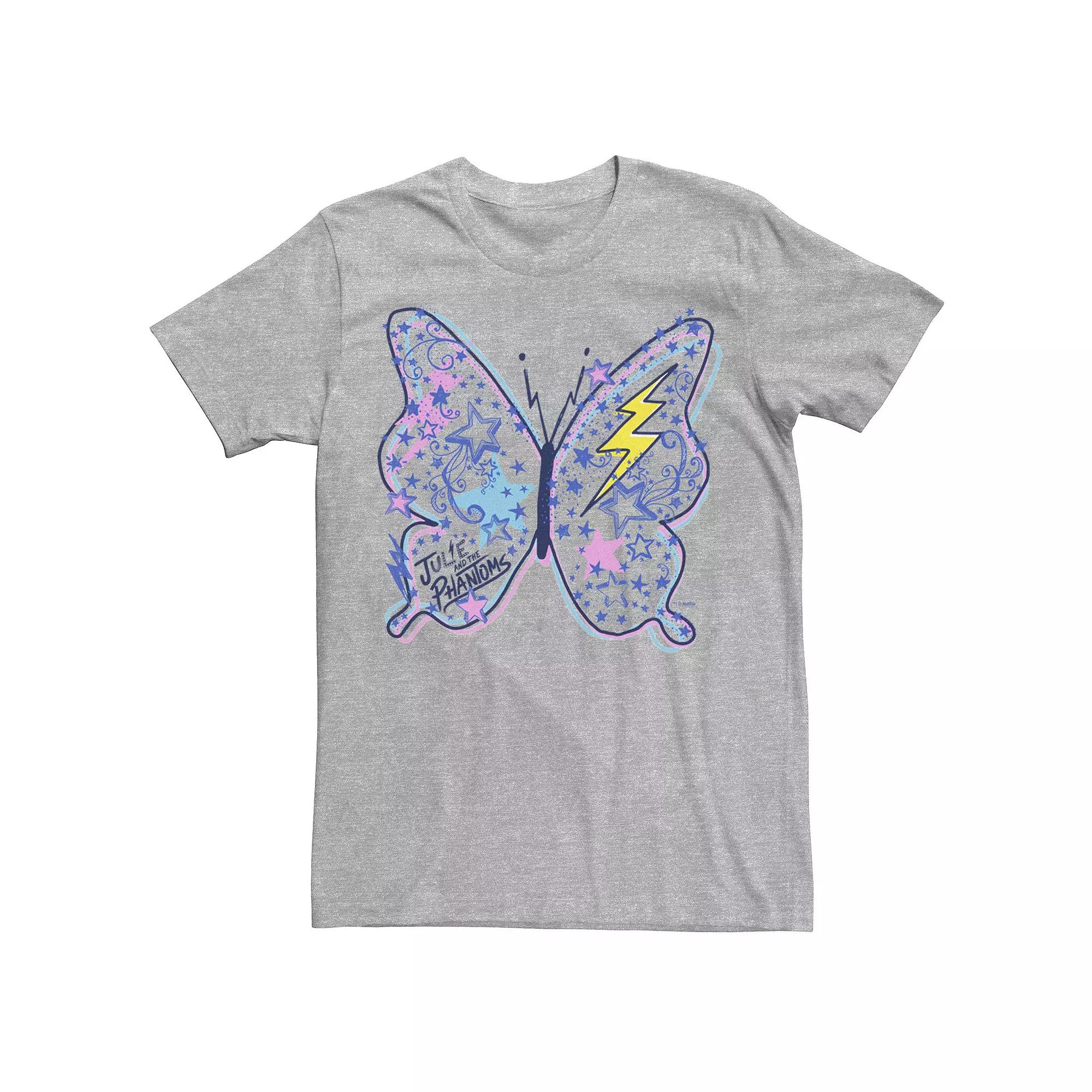 Men's Julie And The Phantoms Butterfly Sketches Tee,  Product Image