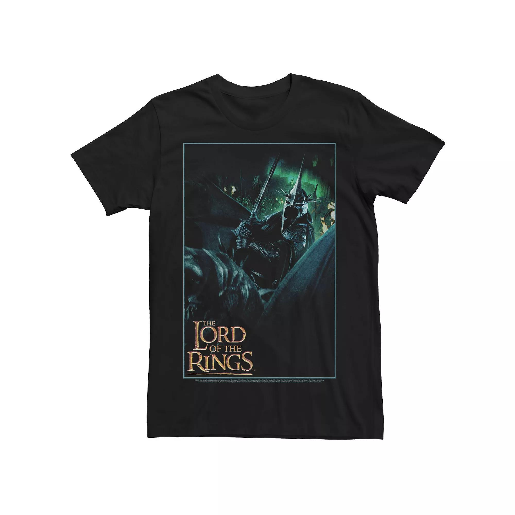 Men's The Lord Of The Rings Witch King Dark Poster Tee,  Product Image