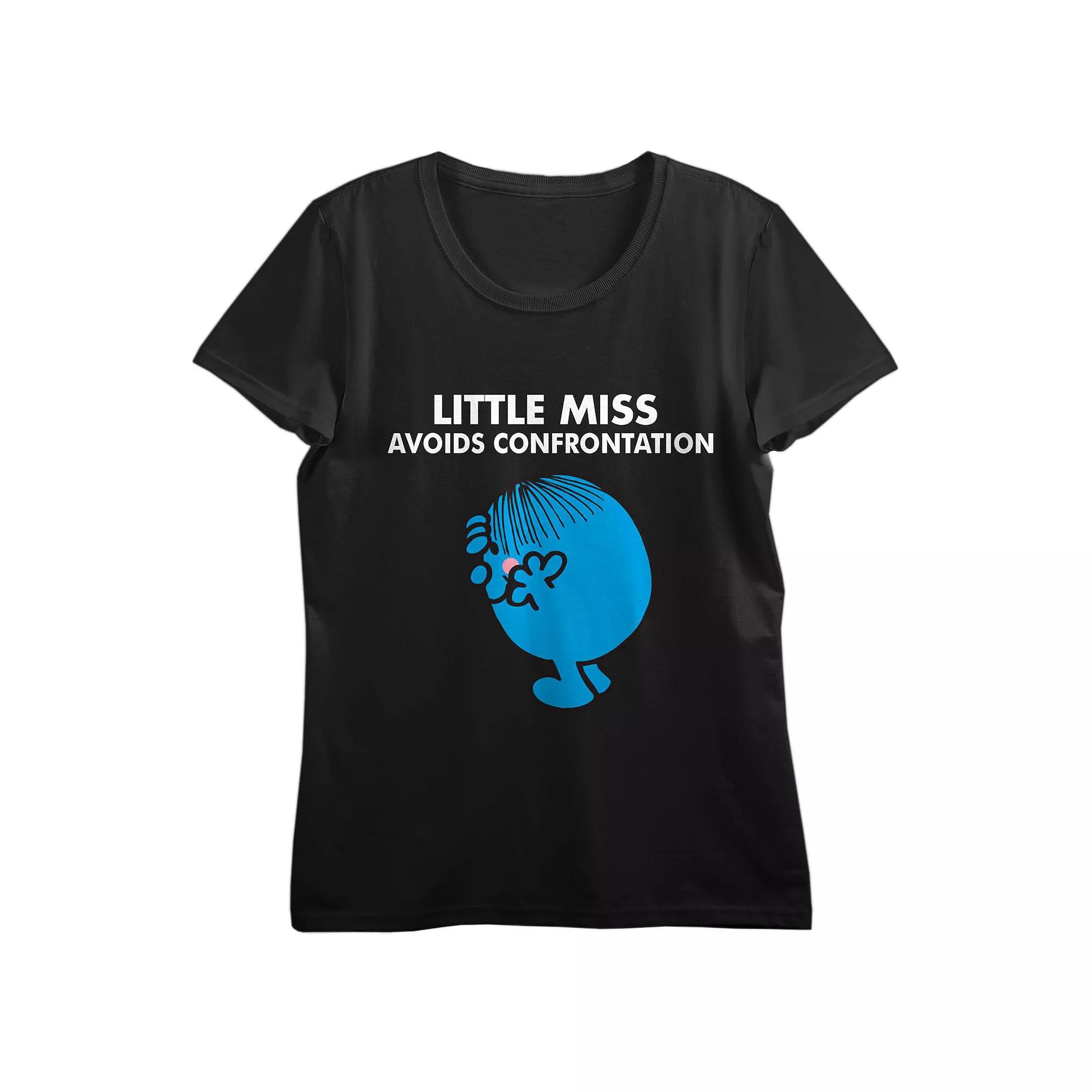 Juniors' Mr. Men And Little Miss Short Sleeve Tee, Girl's,  Product Image