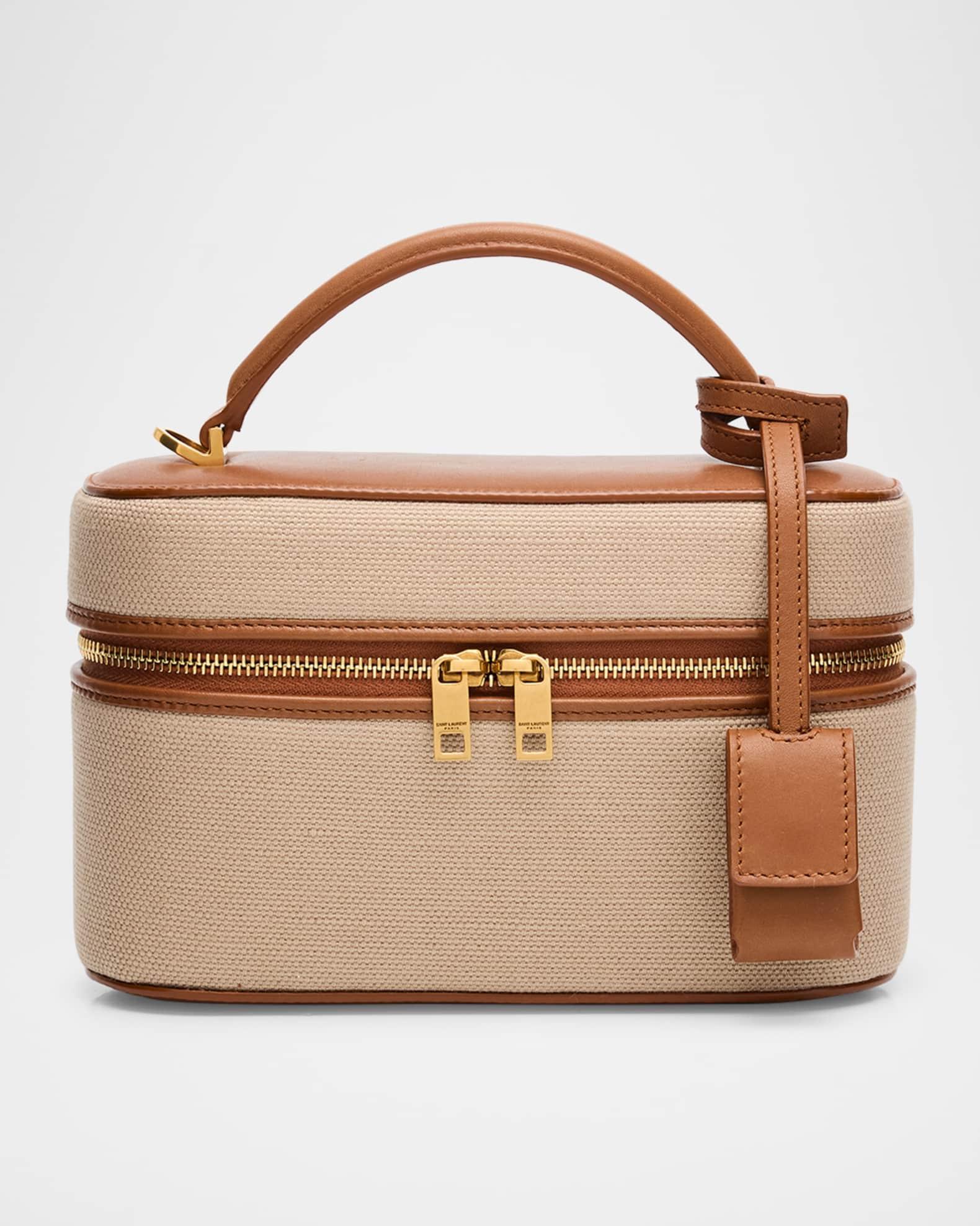 Vanity Crossbody Bag in Canvas and Leather  Product Image