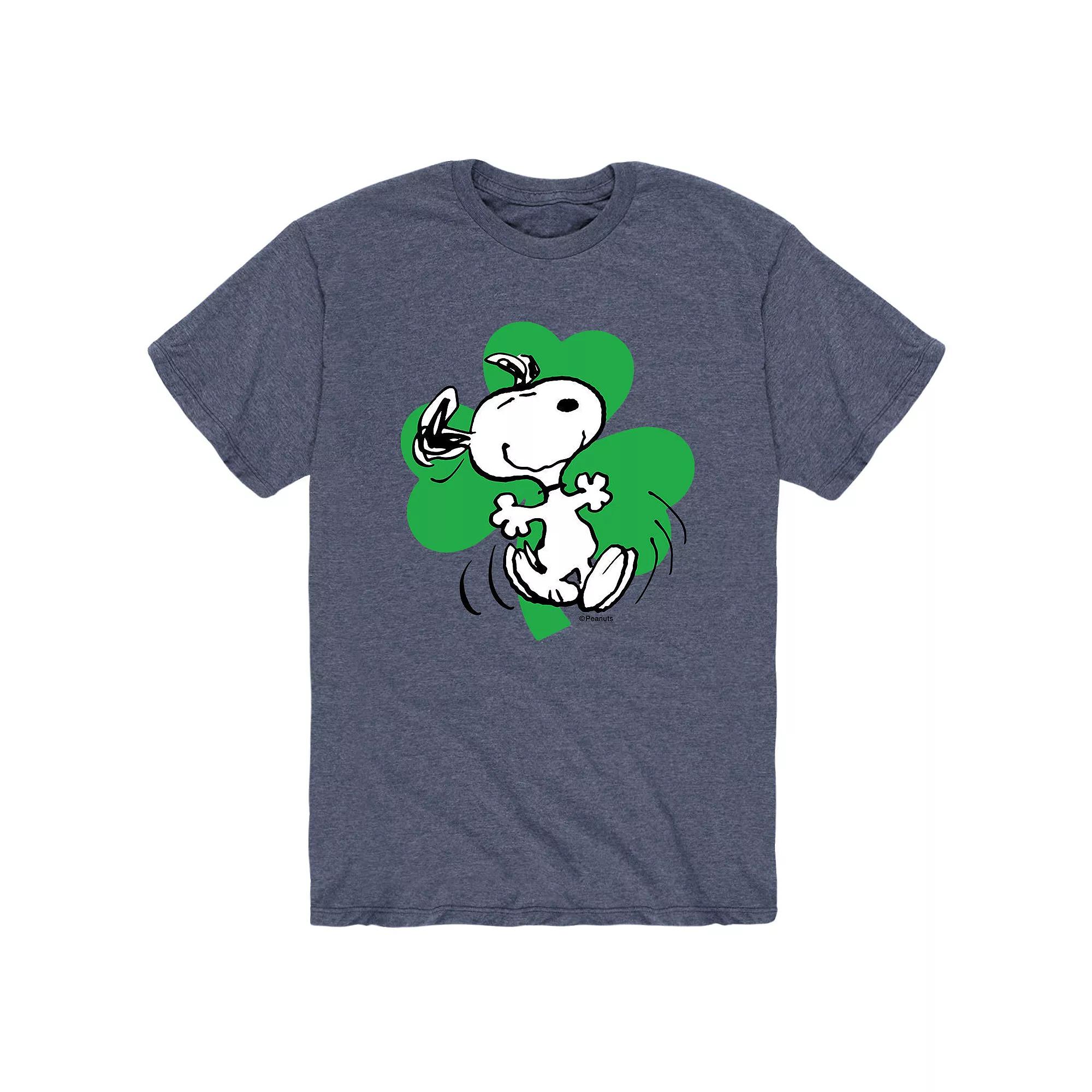 Men's Peanuts Dancing Snoopy St. Patrick's Day Tee,  Product Image
