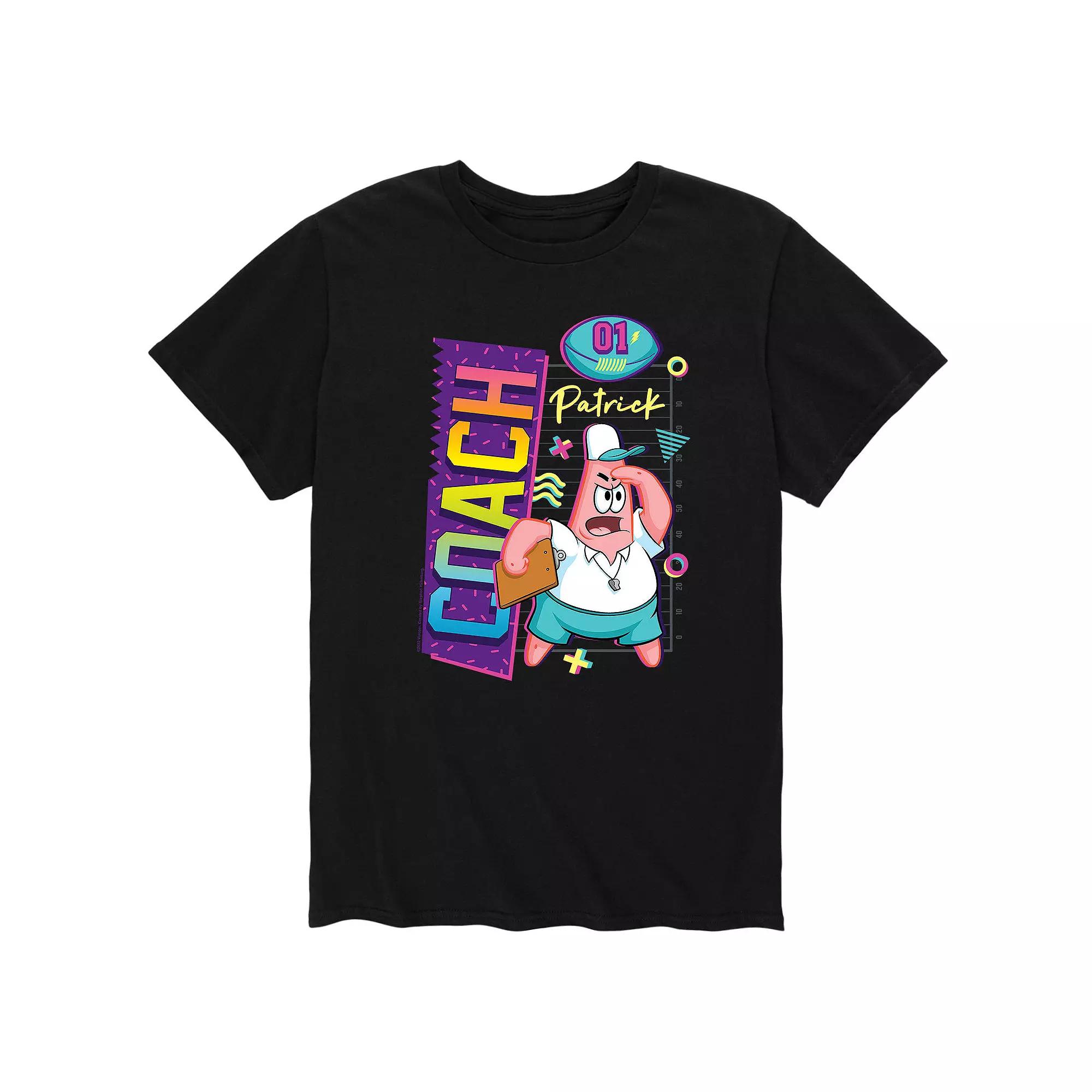 Men's SpongeBob SquarePants Coach Tee,  Product Image