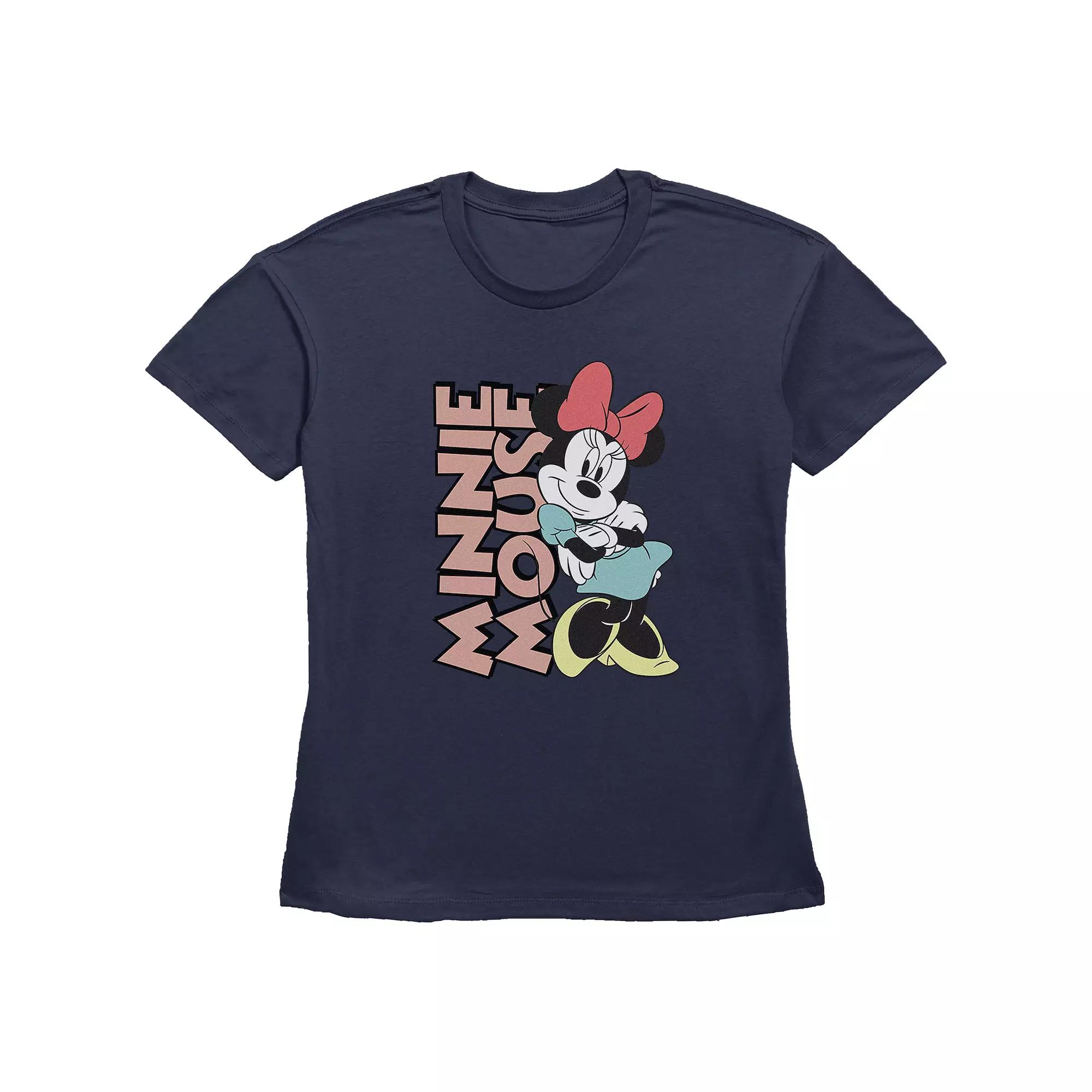 Disney's Minnie Mouse Lean On Me Women's Graphic Tee,  Product Image
