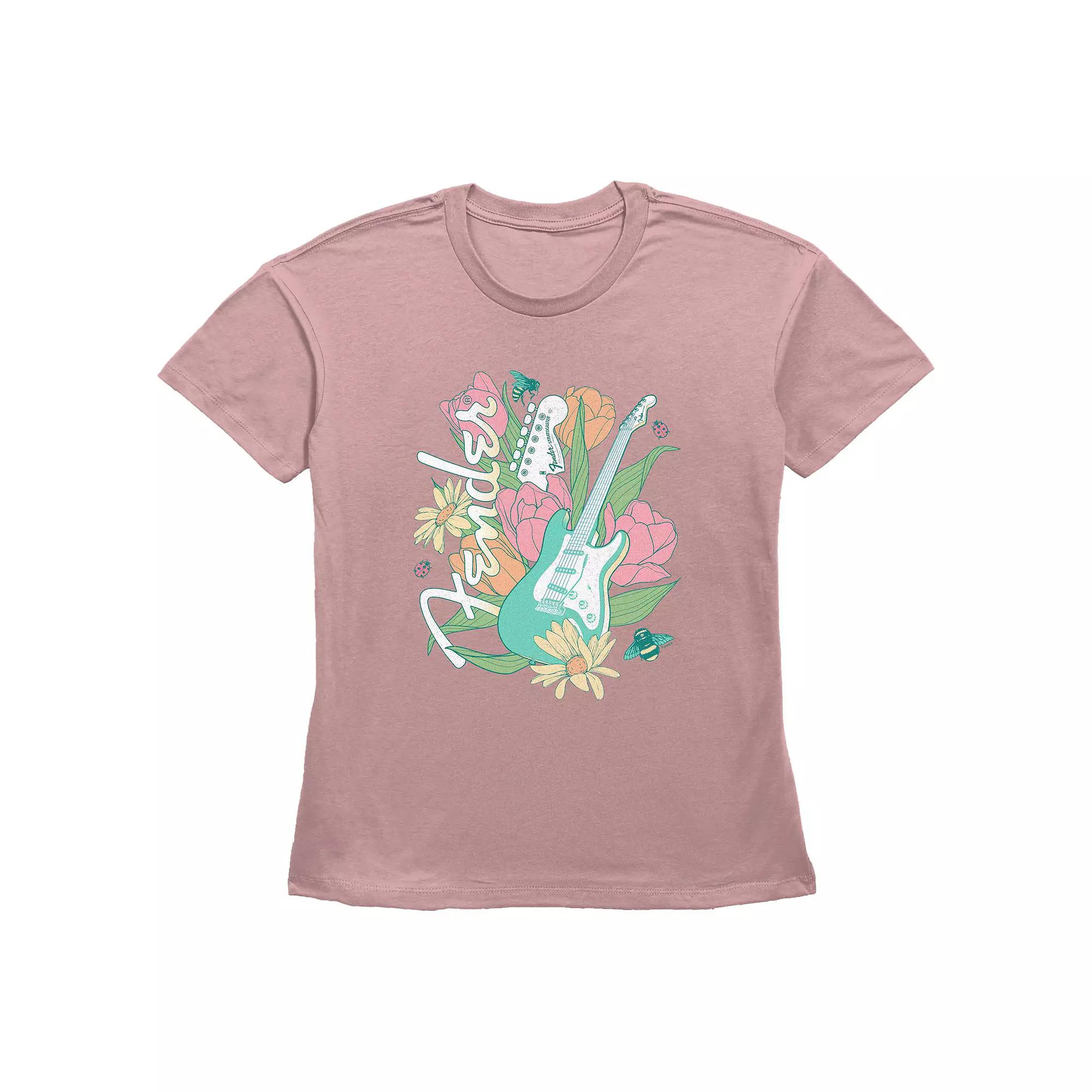 Women's Fender Spring Guitar Graphic Tee,  Product Image