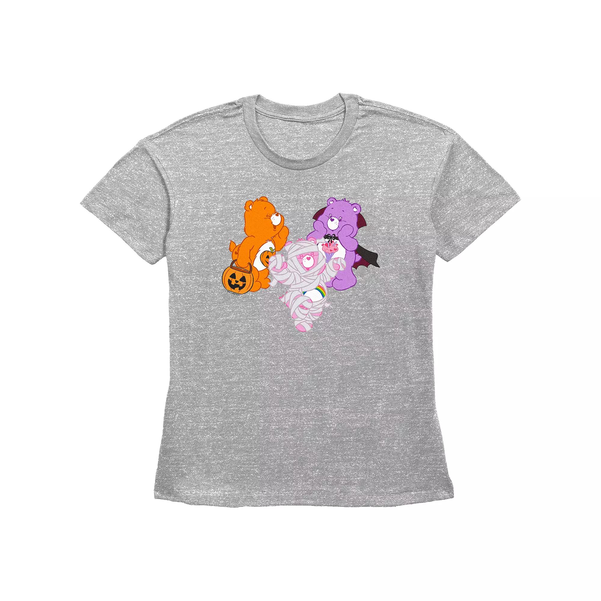 Juniors' Care Bears Happy Trick Or Treating Graphic Tee, Women's,  Product Image