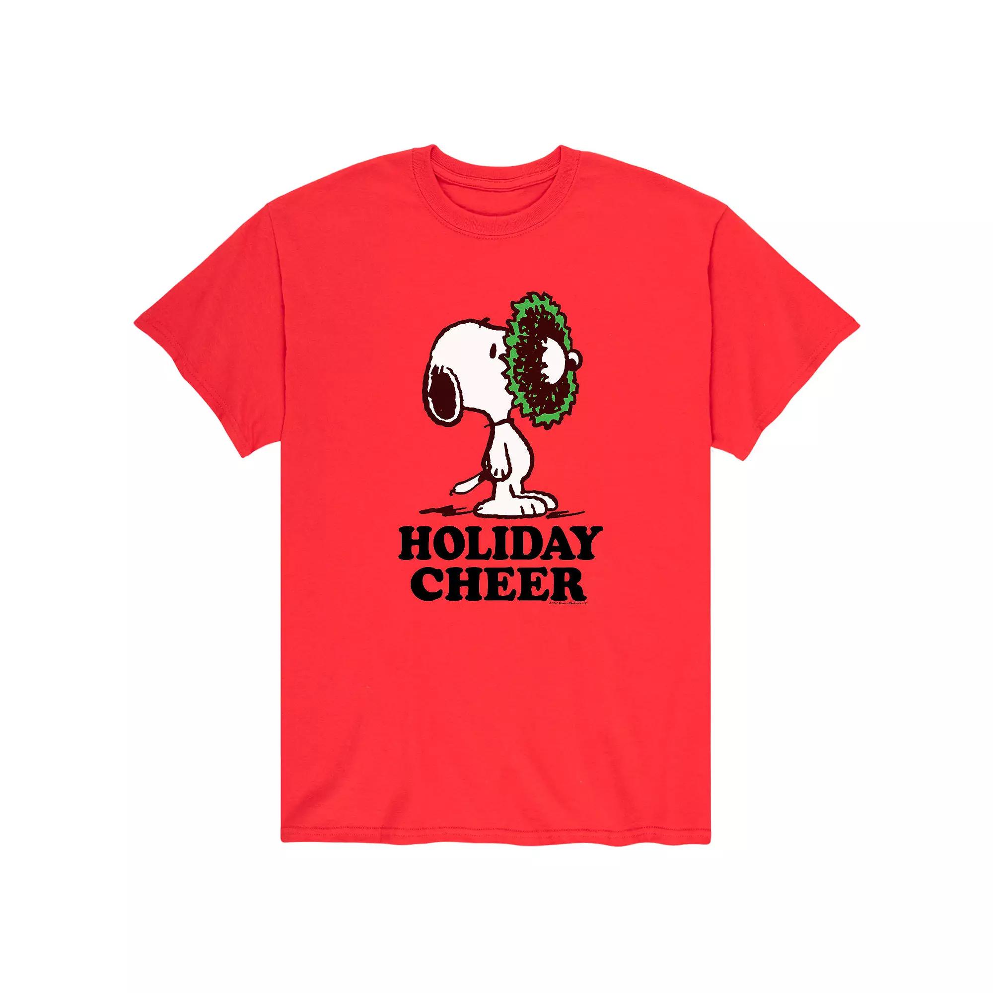 Men's Peanuts Holiday Cheer Tee,  Product Image