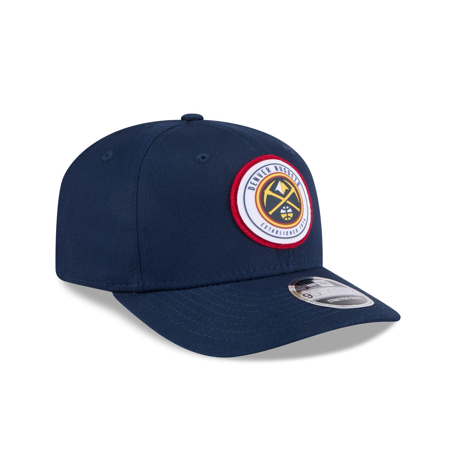 Denver Nuggets Circle Patch 9SEVENTY Stretch-Snap Hat Male Product Image