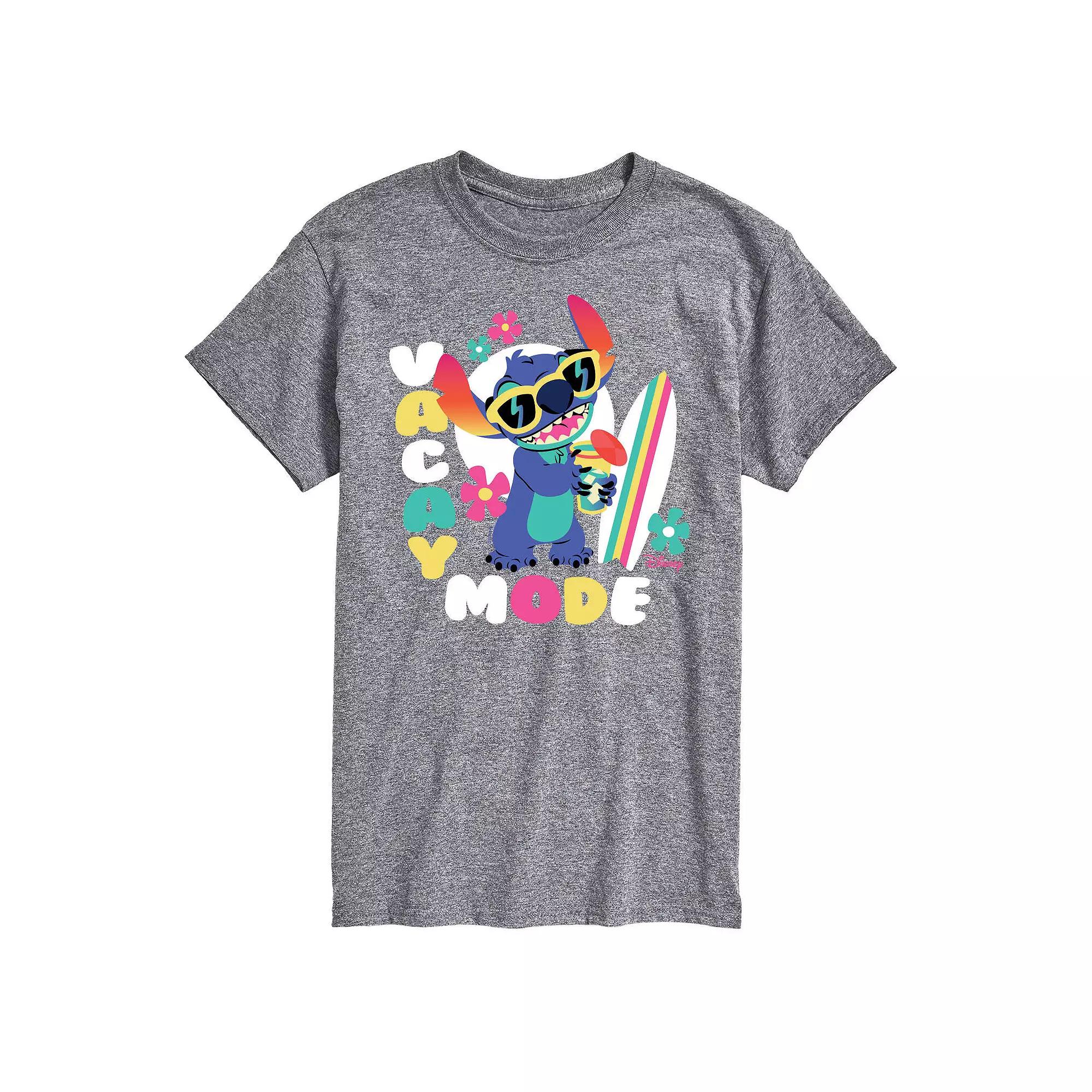 Disney's Lilo & Stitch Big & Tall Vacay Mode Graphic Tee, Men's,  Product Image