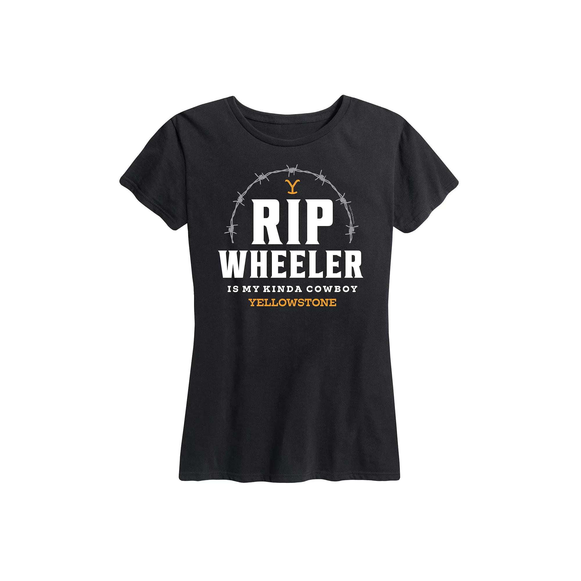 Women's Yellowstone Rip Wheeler My Cowboy Graphic Tee,  Product Image