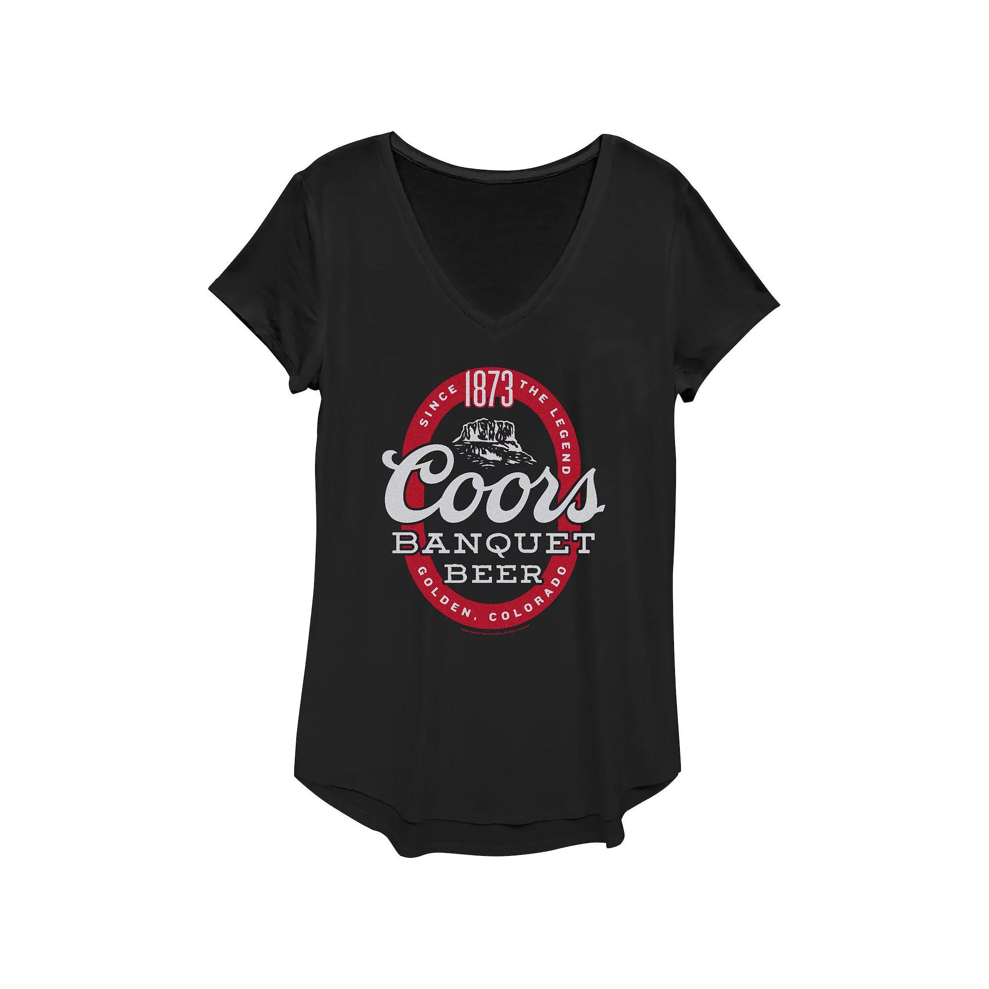 Women's Coors Banquet Beer Graphic Tee,  Product Image