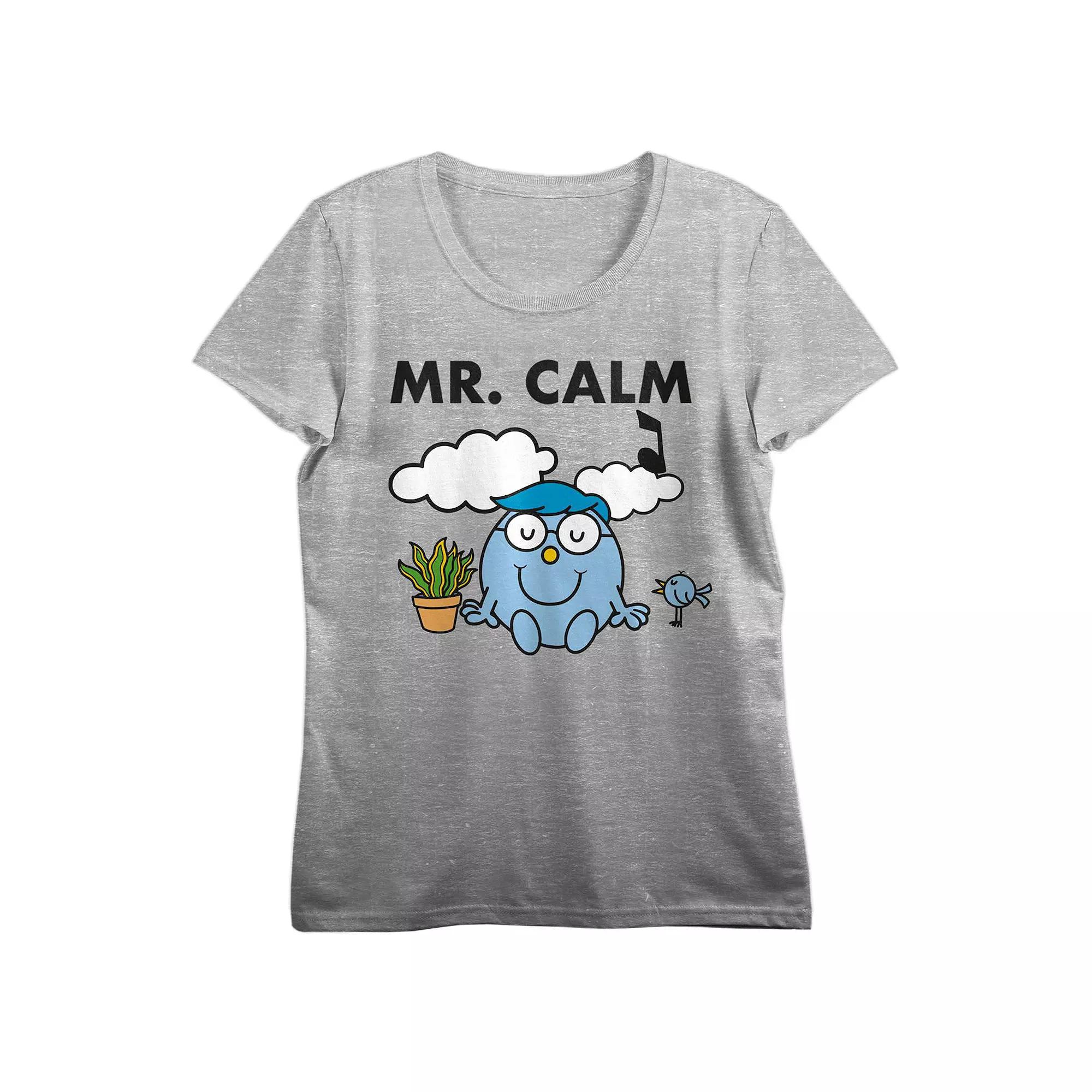Juniors' Mr. Men And Little Miss Crewneck Tee, Girl's,  Product Image