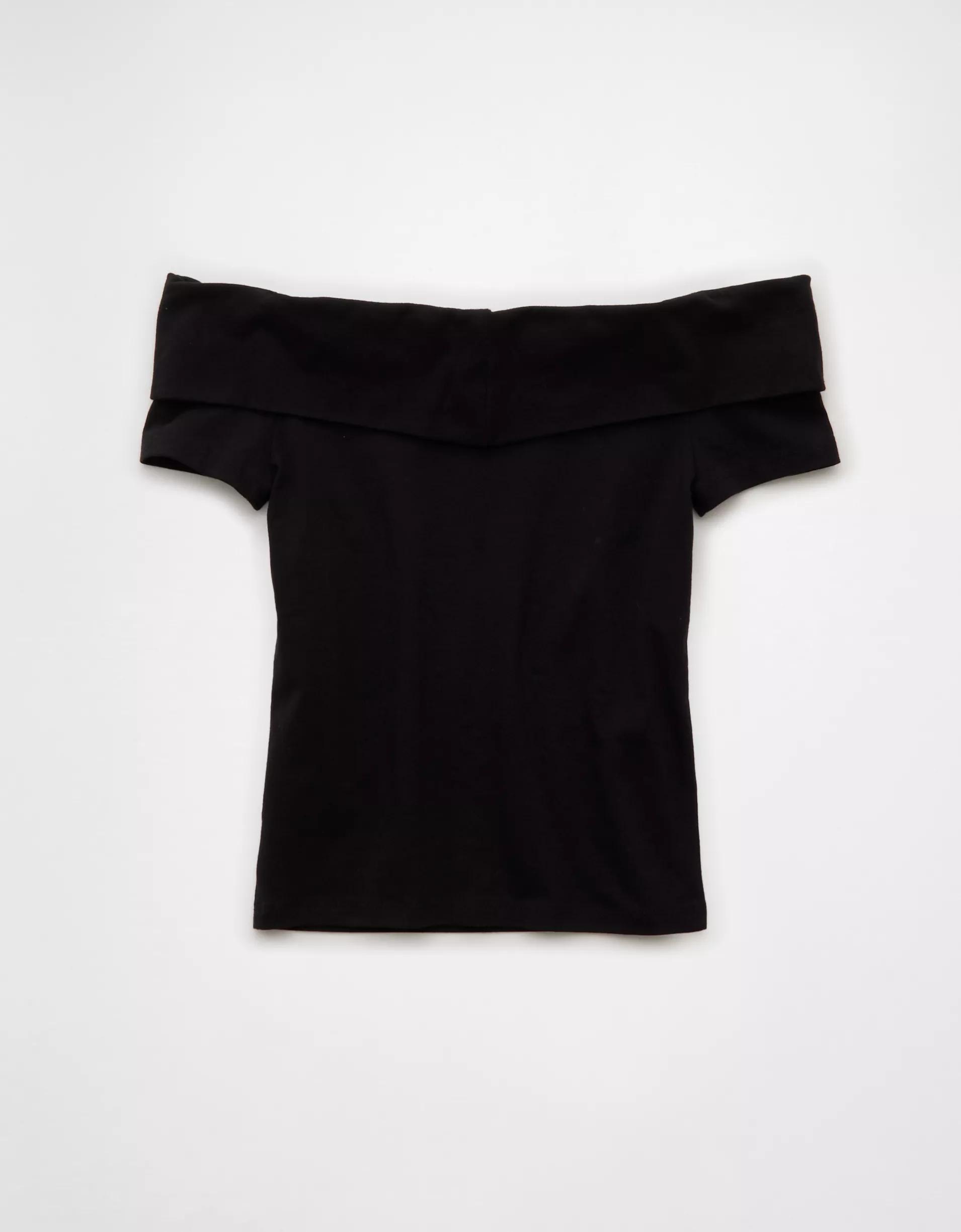AE Off The Shoulder Foldover Top Product Image