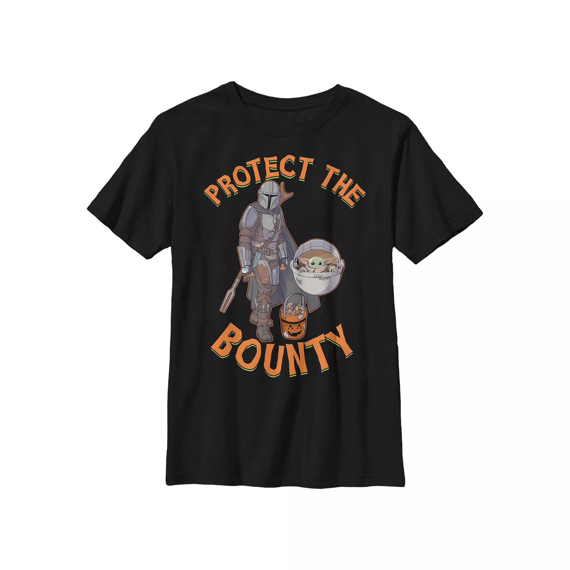 Boys 6-20 Star Wars The Mandalorian Protect The Bounty Sketch Graphic Tee, Boy's,  Product Image