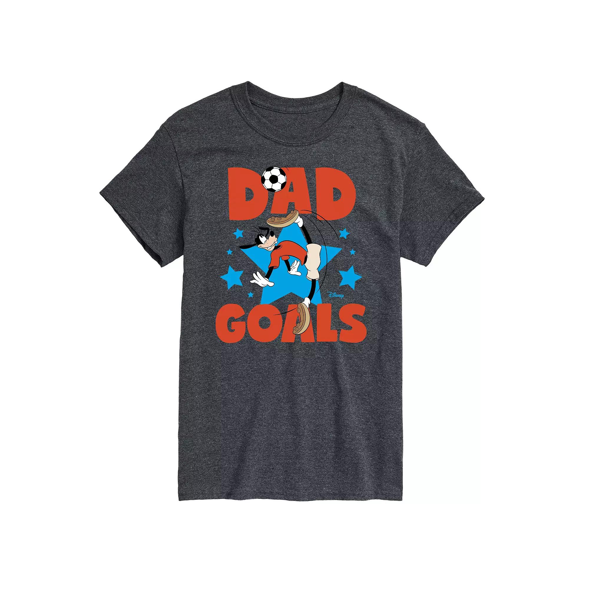 Disney's Goofy Big & Tall Dad Goals Graphic Tee, Men's,  Product Image